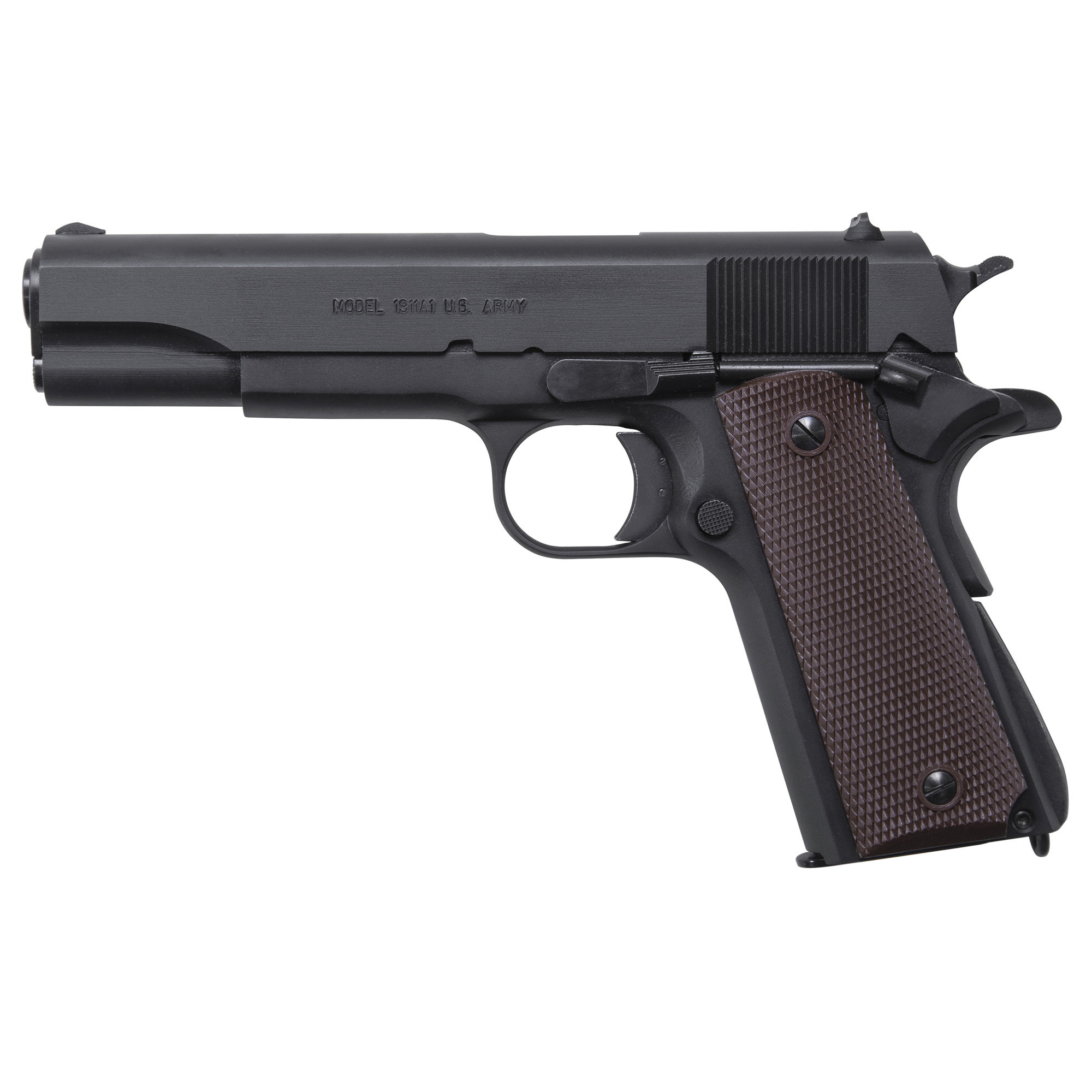 Auto Ordnance 1911 5″ 9mm 9rd Blade Front/Adjustable Rear – Black