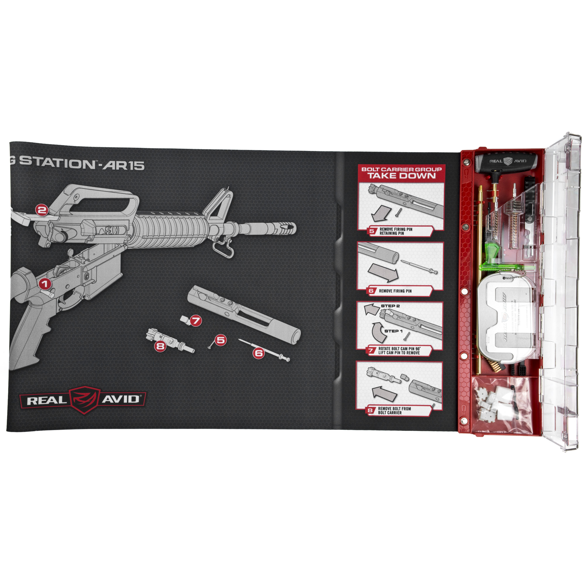 Real Avid AR-15 Master Cleaning Station AR-15 Cleaning Kit