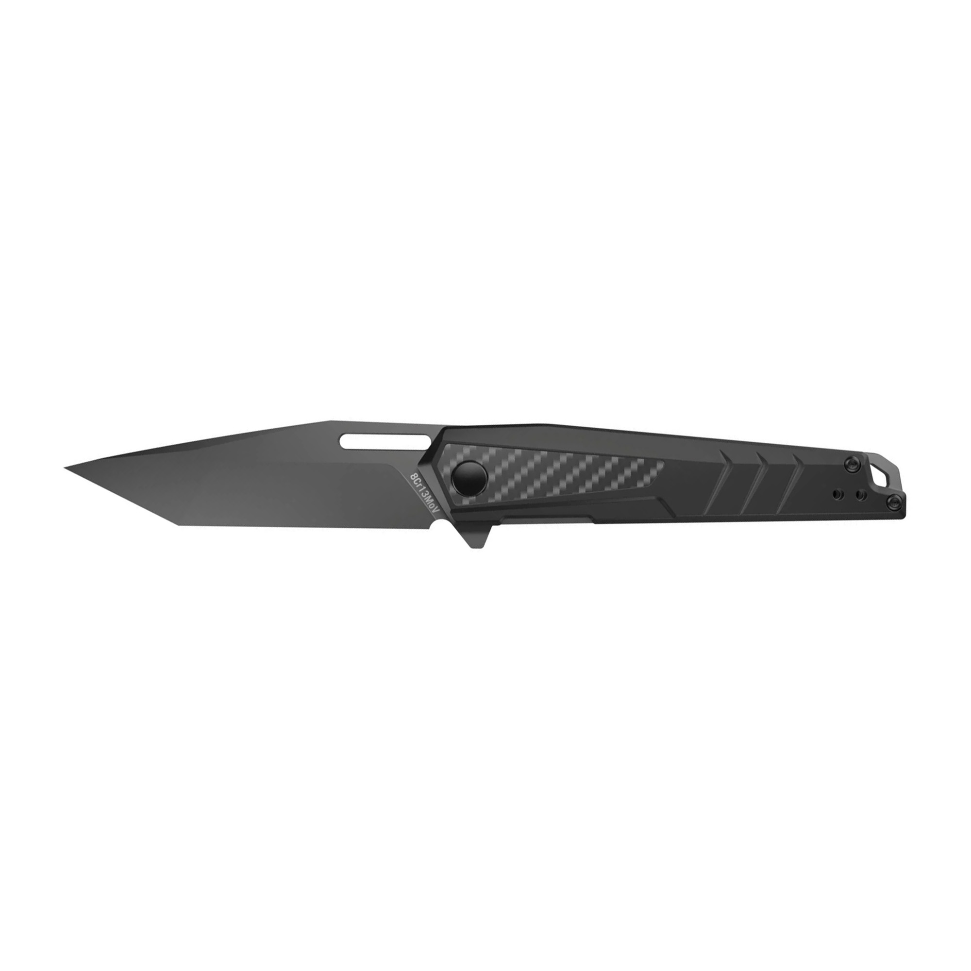 Real Avid RAV-6 Stainless Steel Folding Knife 3.4″ – Black