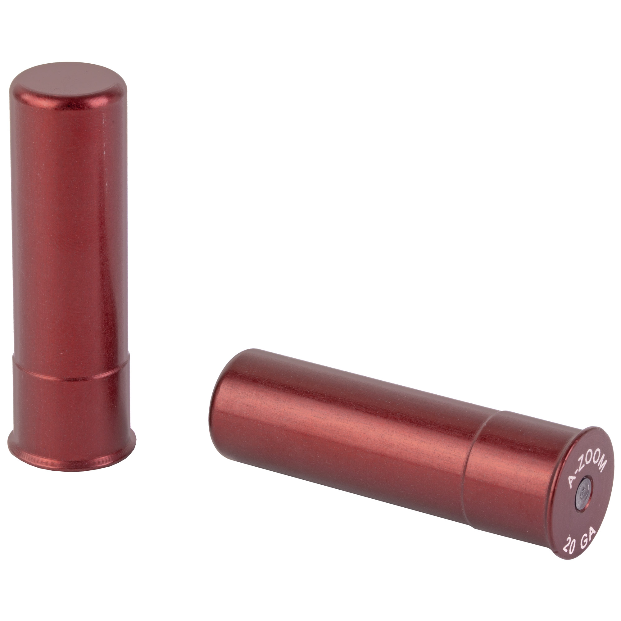 A-Zoom 20 Gauge Aluminum Snap Caps – 2/Pack – Red