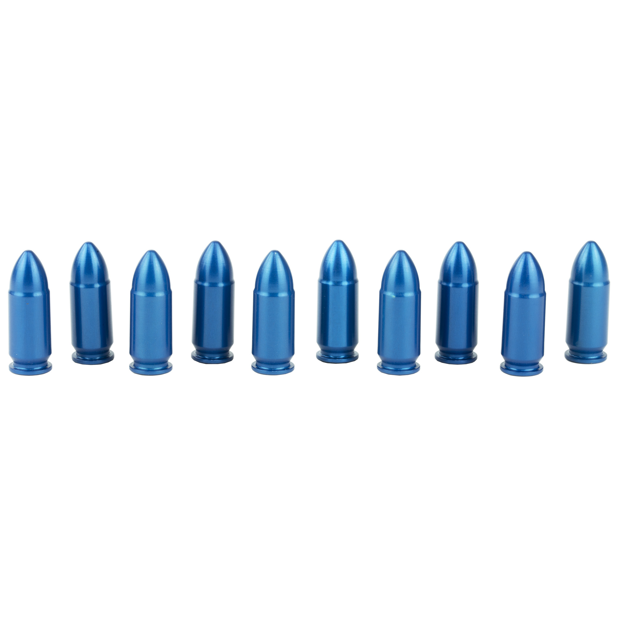 A-Zoom Aluminum Snap Caps – 10/Pack – Blue