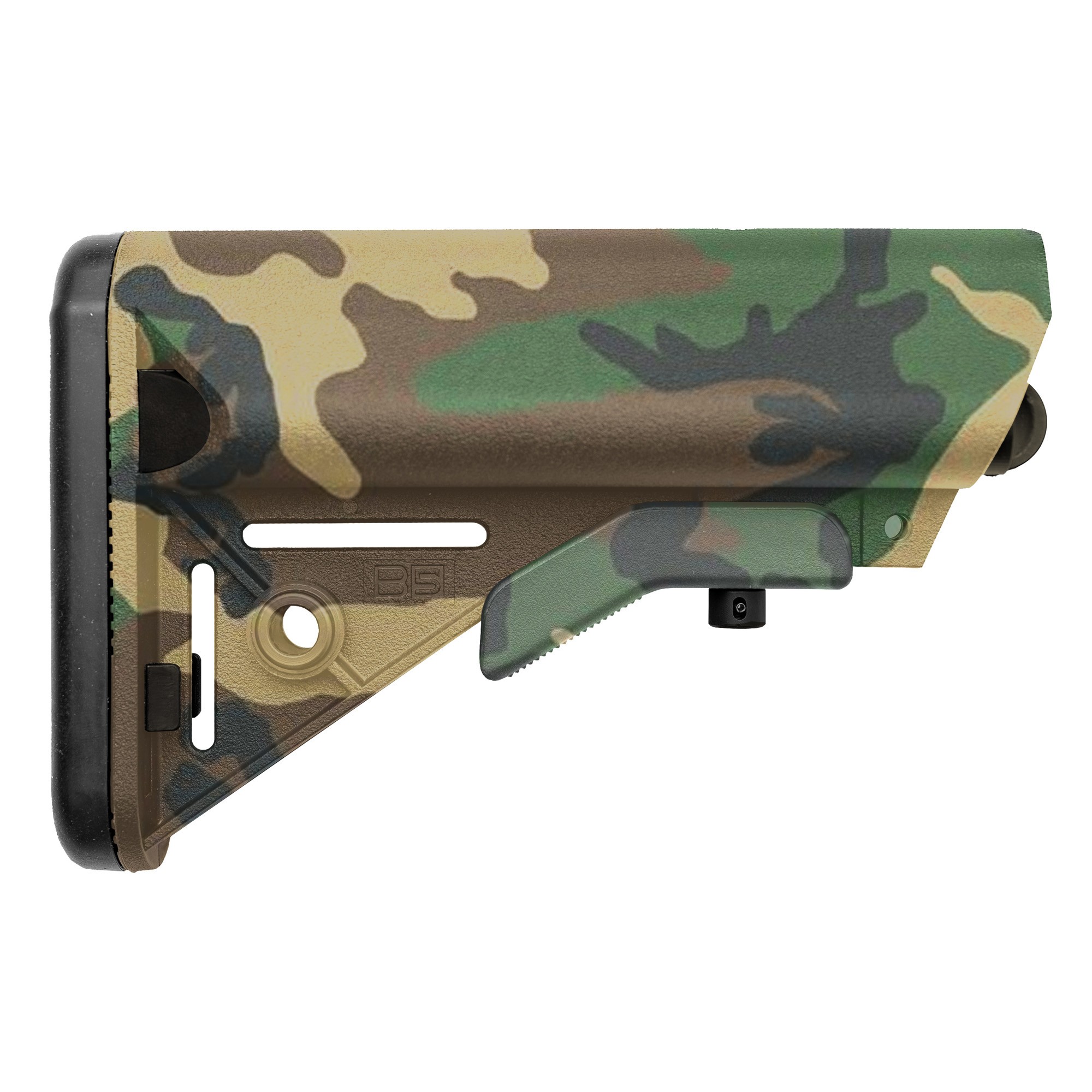 B5 Systems SOPMOD Stock Mil Spec – Woodland Camo