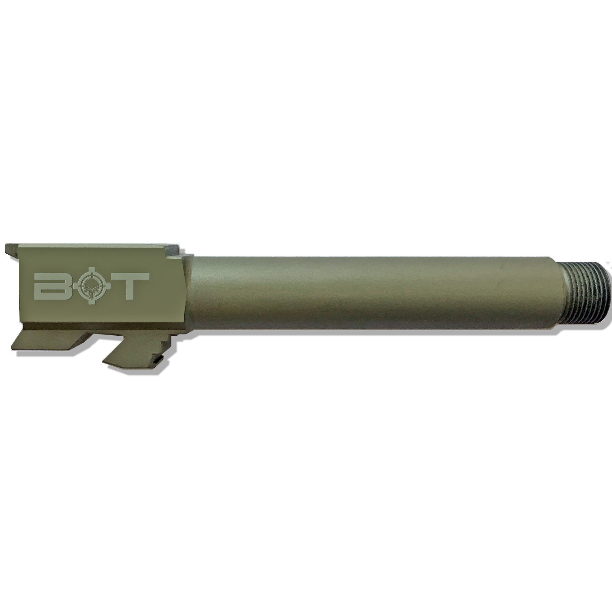 Backup Tactical Glock 19 9mm Threaded Barrel – Olive Drab Green