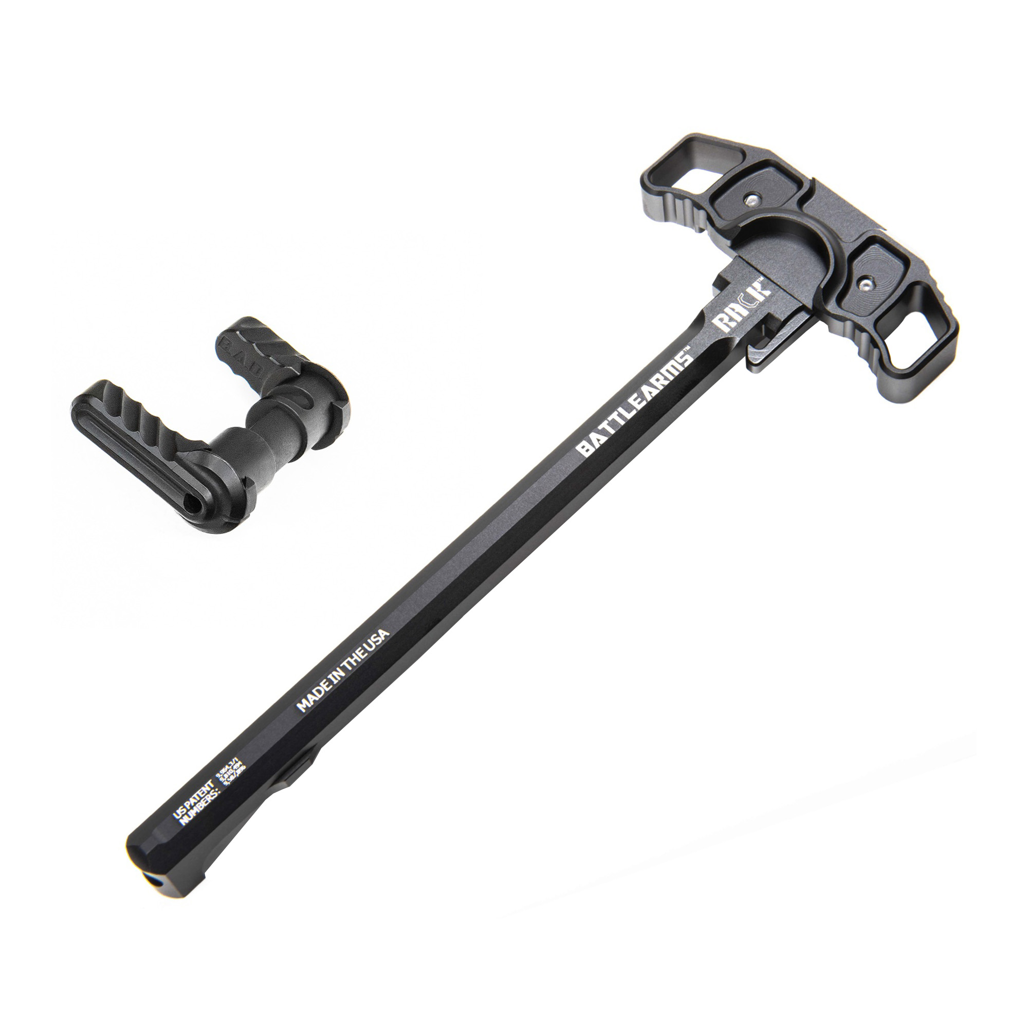 Battle Arms Development Rack Charging Handle – Black