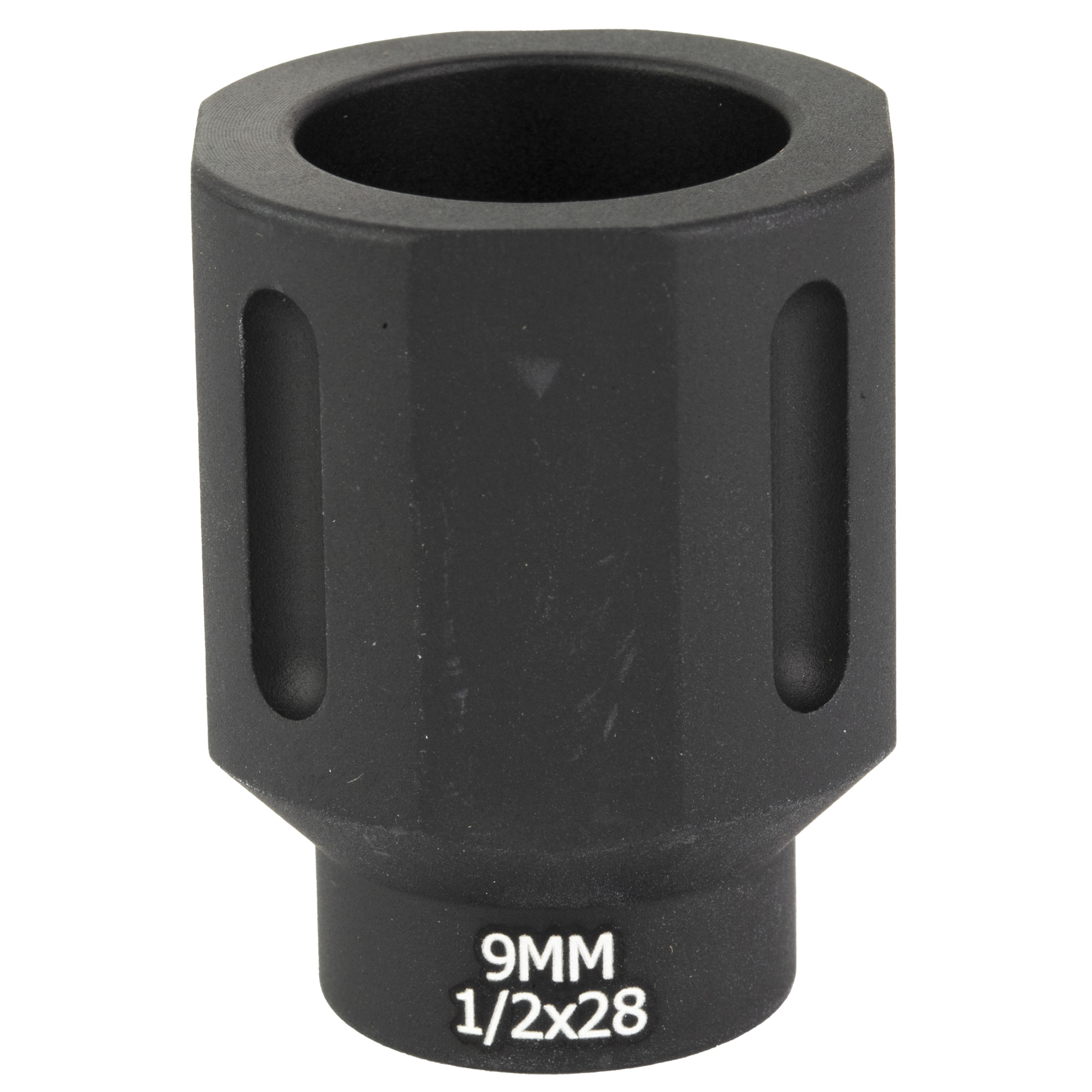 Battle Arms Development HEX FLASHCAN 9mm Blast Diverter – Black