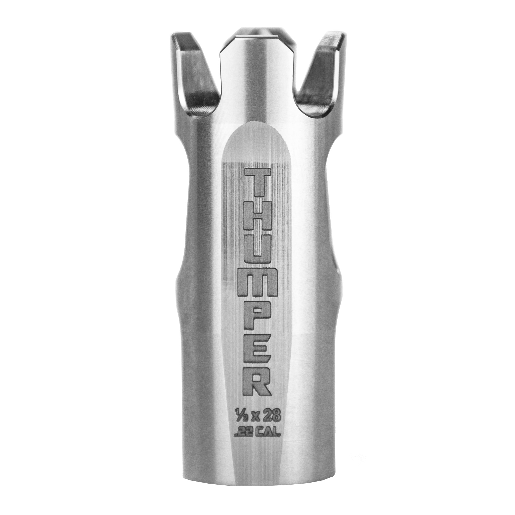 Battle Arms Development BATTLEARMS THUMPER 1/2×28 Muzzle Brake – Stainless Steel