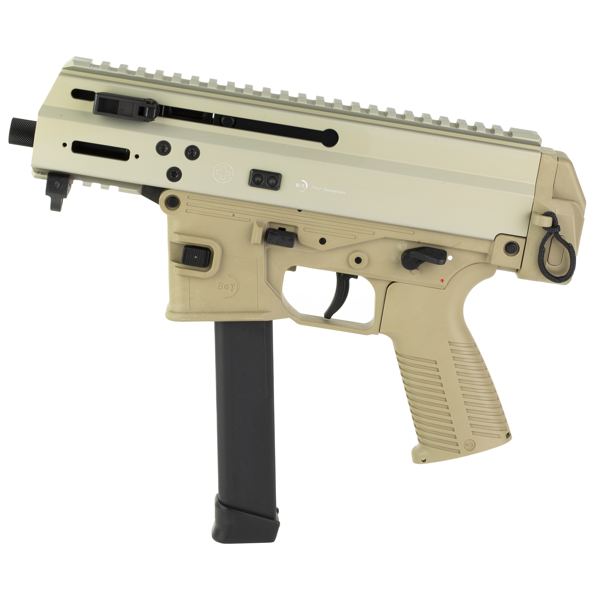 B&T USA APC9K PRO 4.3″ 9mm 33rd – Tan