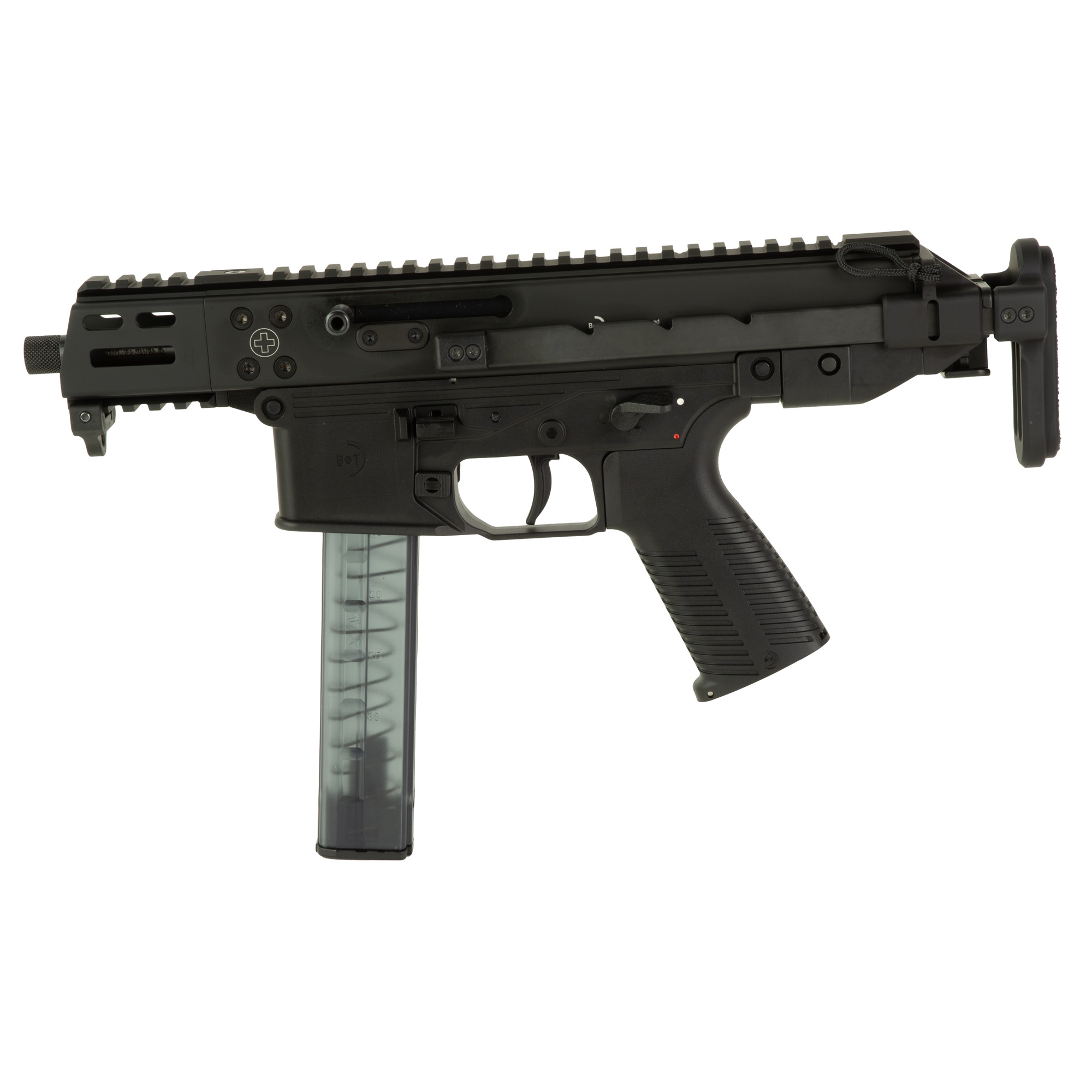 B&T USA GHM9 SBR 4.3″ 9mm 30rd – Black