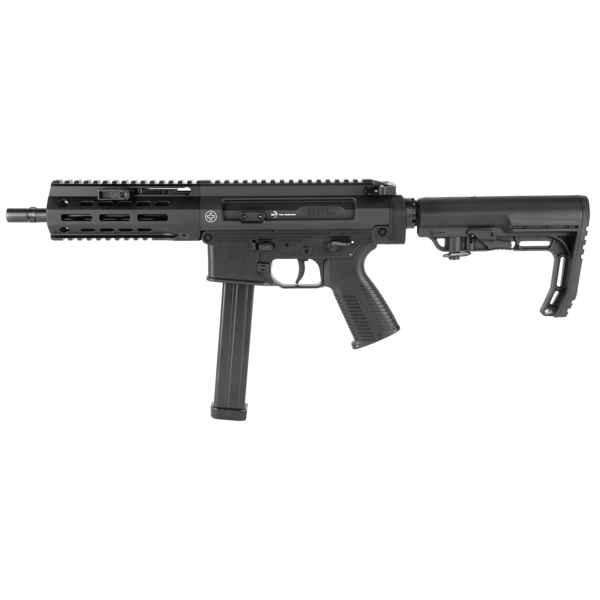 B&T USA SPC SBR 9″ 45 ACP 15rd – Black