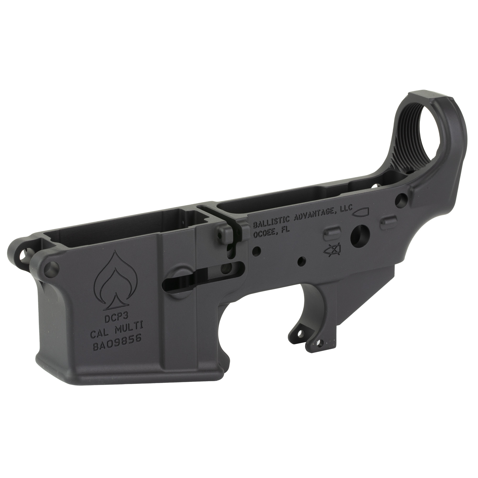 Ballistic Advantage BA15 Stripped Lower Receiver Multi – Black