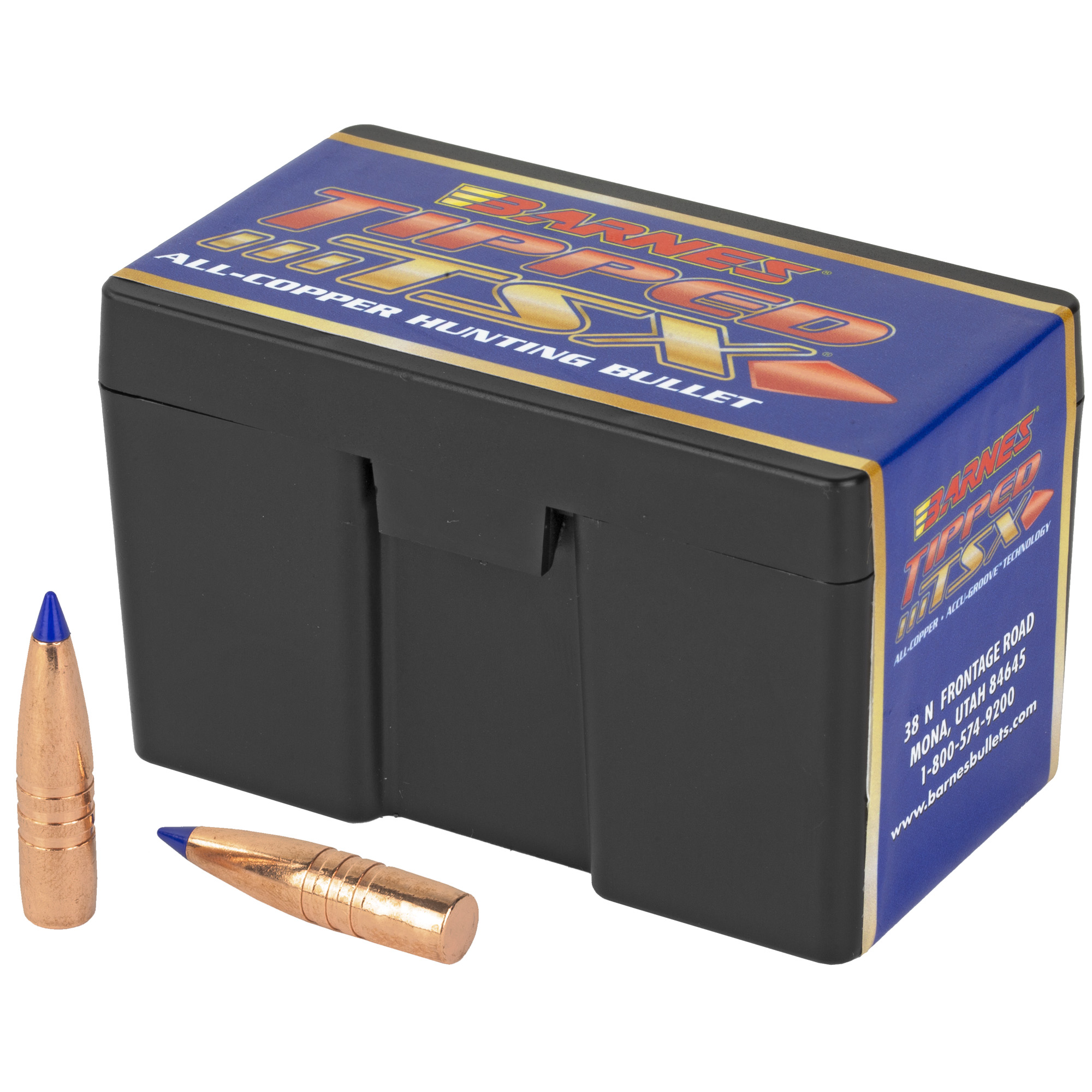 Barnes TIPPED TSX 30 Caliber .308 168gr Copper Ballistic Tip – 50