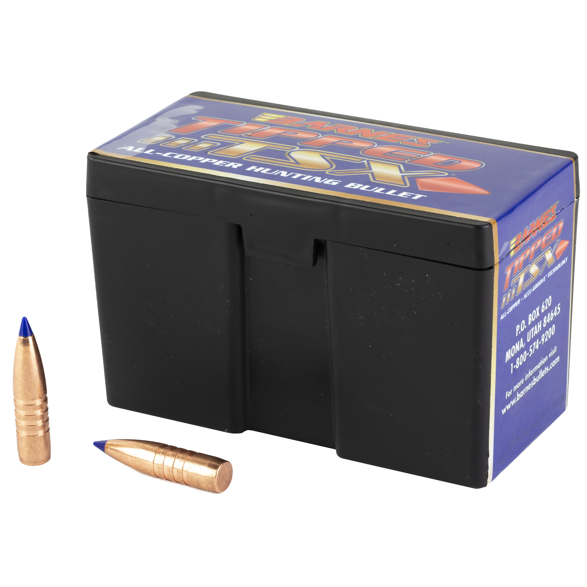 Barnes TIPPED TSX 338 Caliber .338 225gr Copper Ballistic Tip – 50