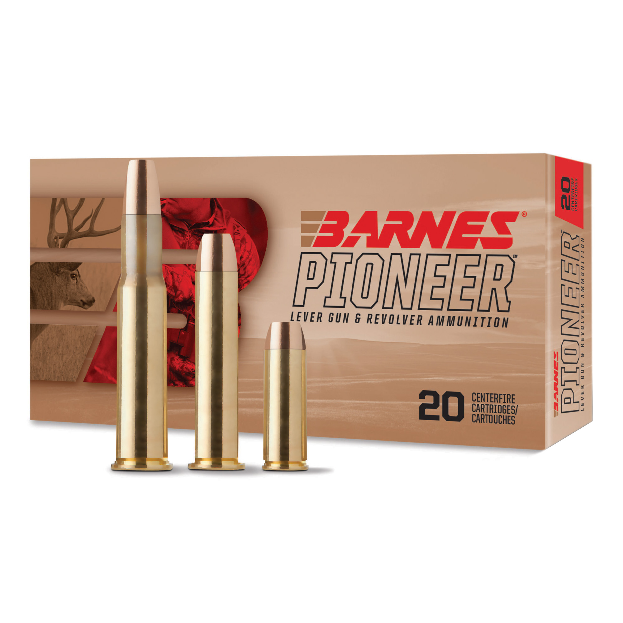 Barnes Pioneer 45-70 Government 400gr Soft Point – 20rd