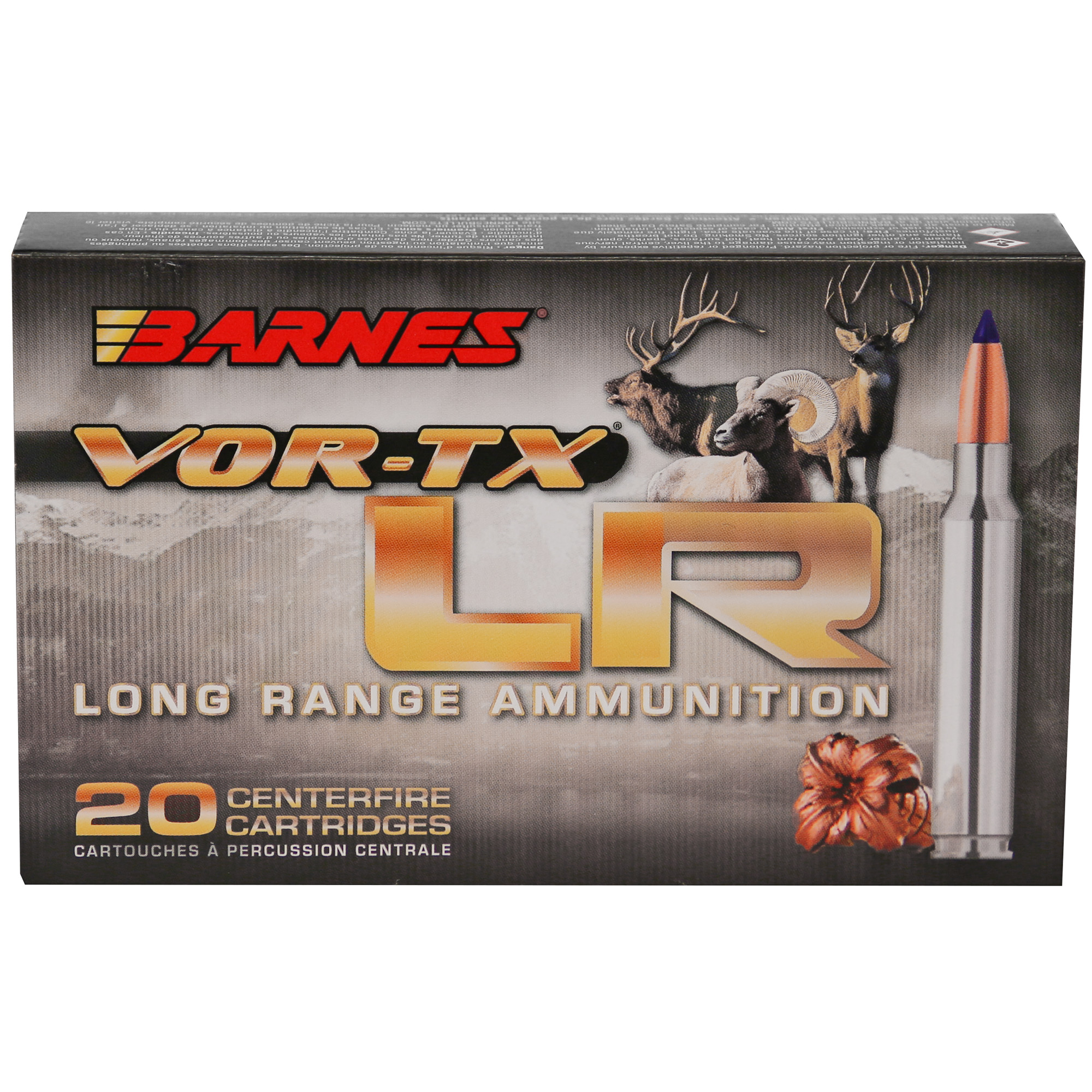 Barnes VOR-TX Long Range 6.5 Creedmoor 127gr LRX – 20rd