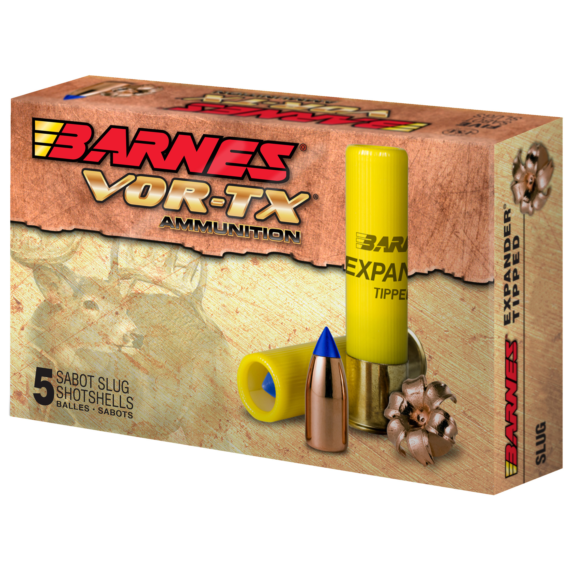 Barnes VOR-TX 20 Gauge 3″ 250gr Slug – 5rd