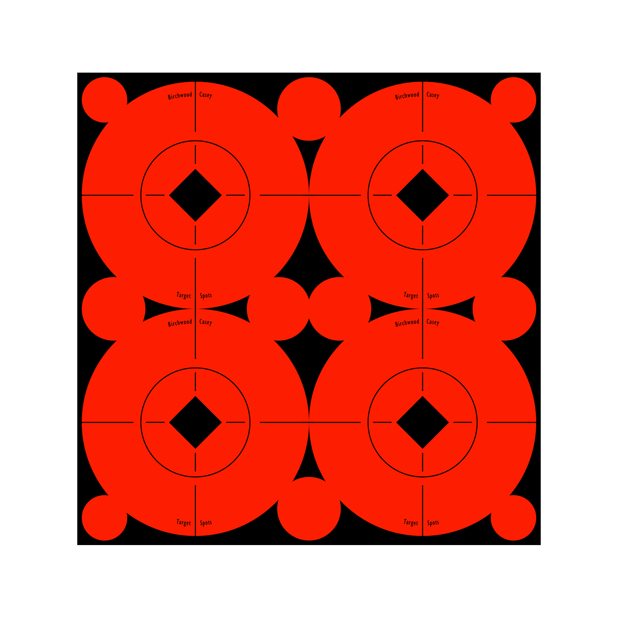 Birchwood Casey TS3 Target 3″ – 40 Targets