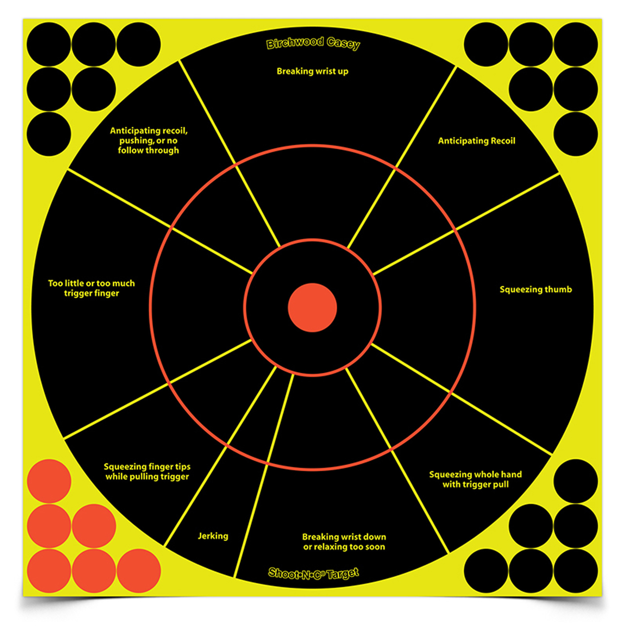 Birchwood Casey Shoot-N-C Target 12″ – 5