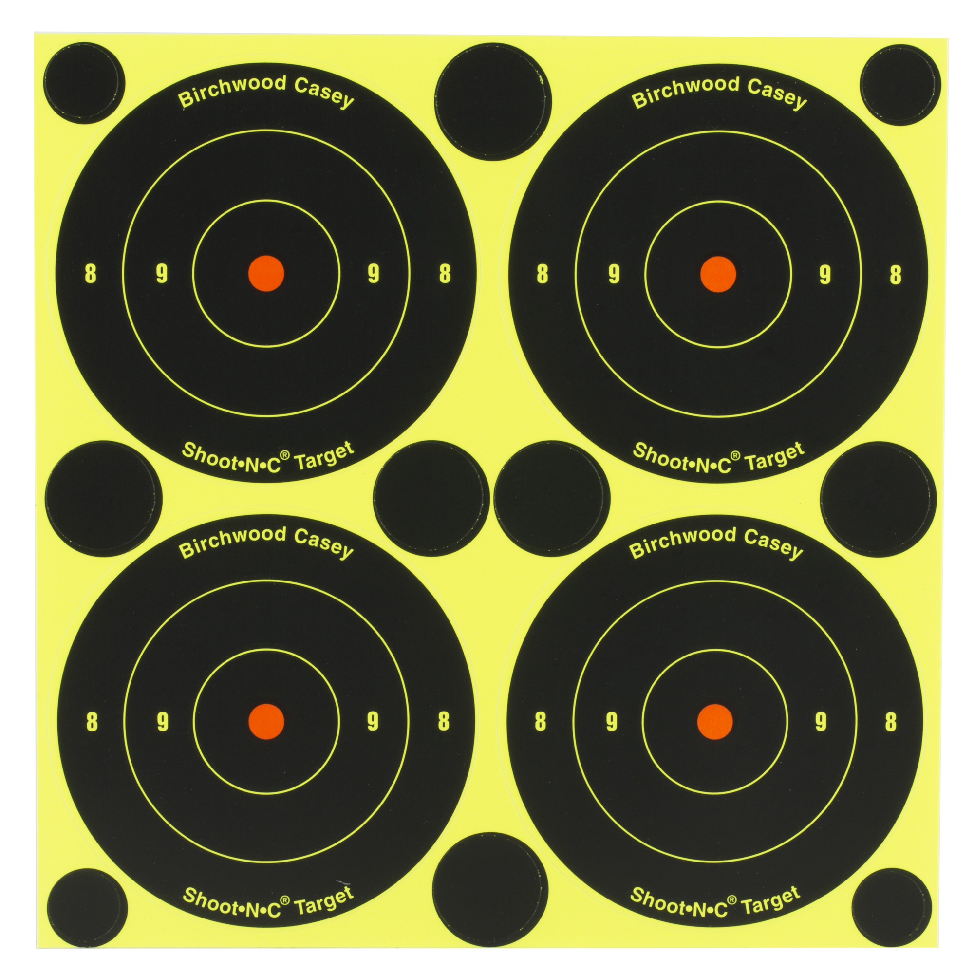 Birchwood Casey B3-12 Shoot-N-C Target 3″ Round – 48 Targets