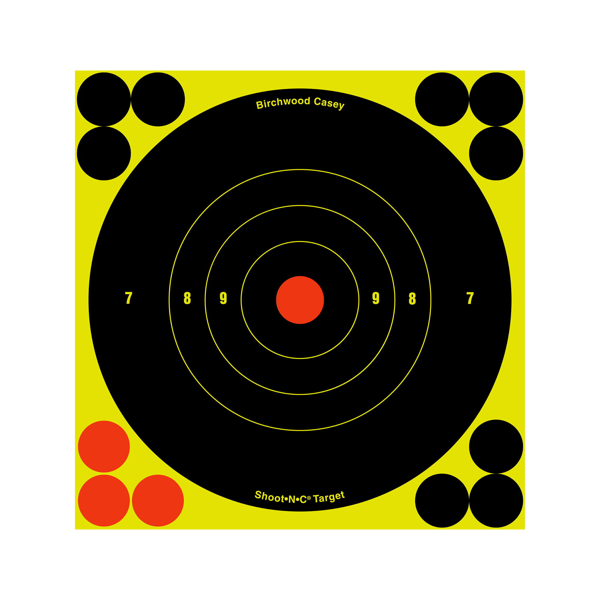 Birchwood Casey B16-12 Shoot-N-C Target 6″ – 12 Targets