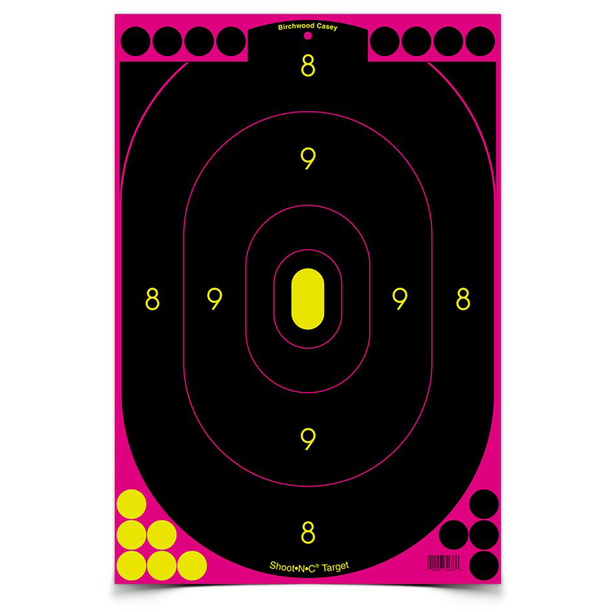 Birchwood Casey Shoot-N-C Target 12″X18″ – 5 Targets