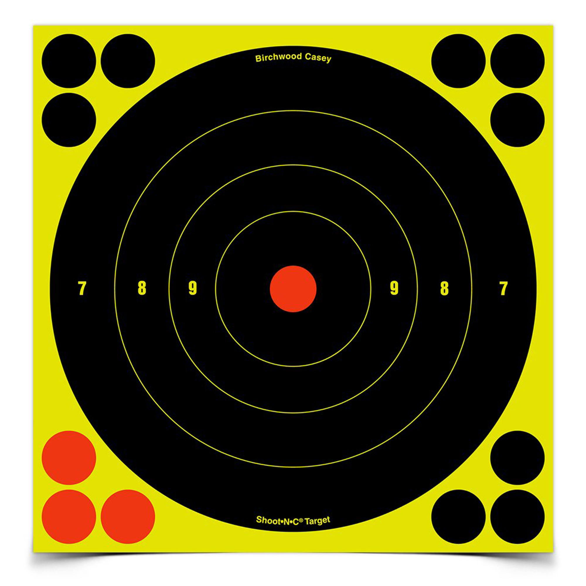 Birchwood Casey Shoot-N-C TQ4-30 Target 8″ Round – 30 Targets