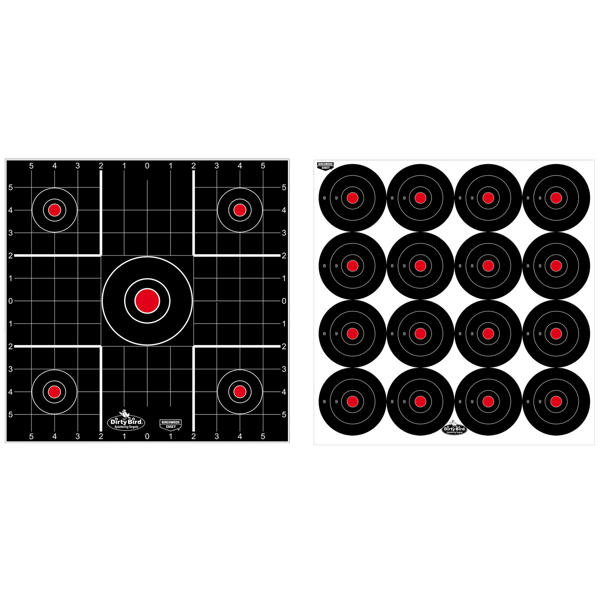 Birchwood Casey Dirty Bird Target 3″ and 12″ – 12 Targets