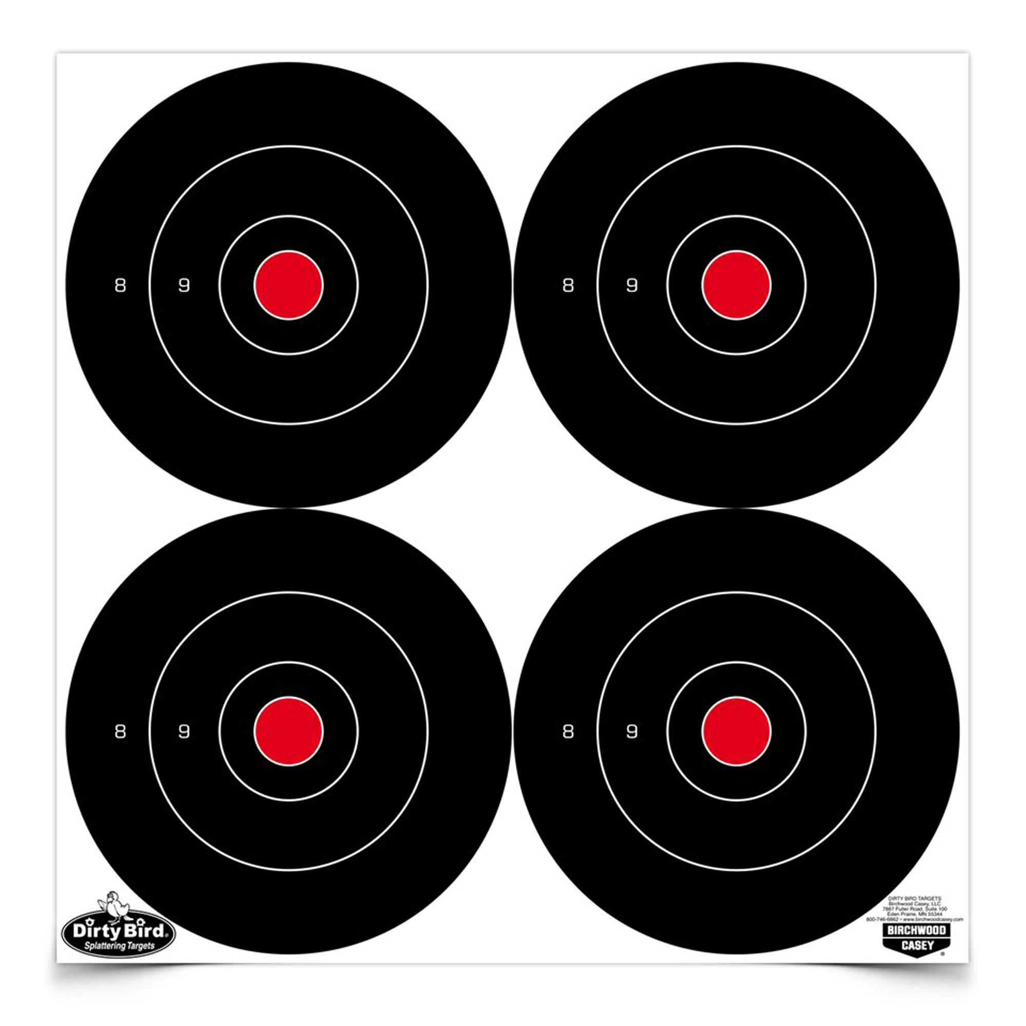 Birchwood Casey Dirty Bird RF5-12 Target 6″ – 48 Targets