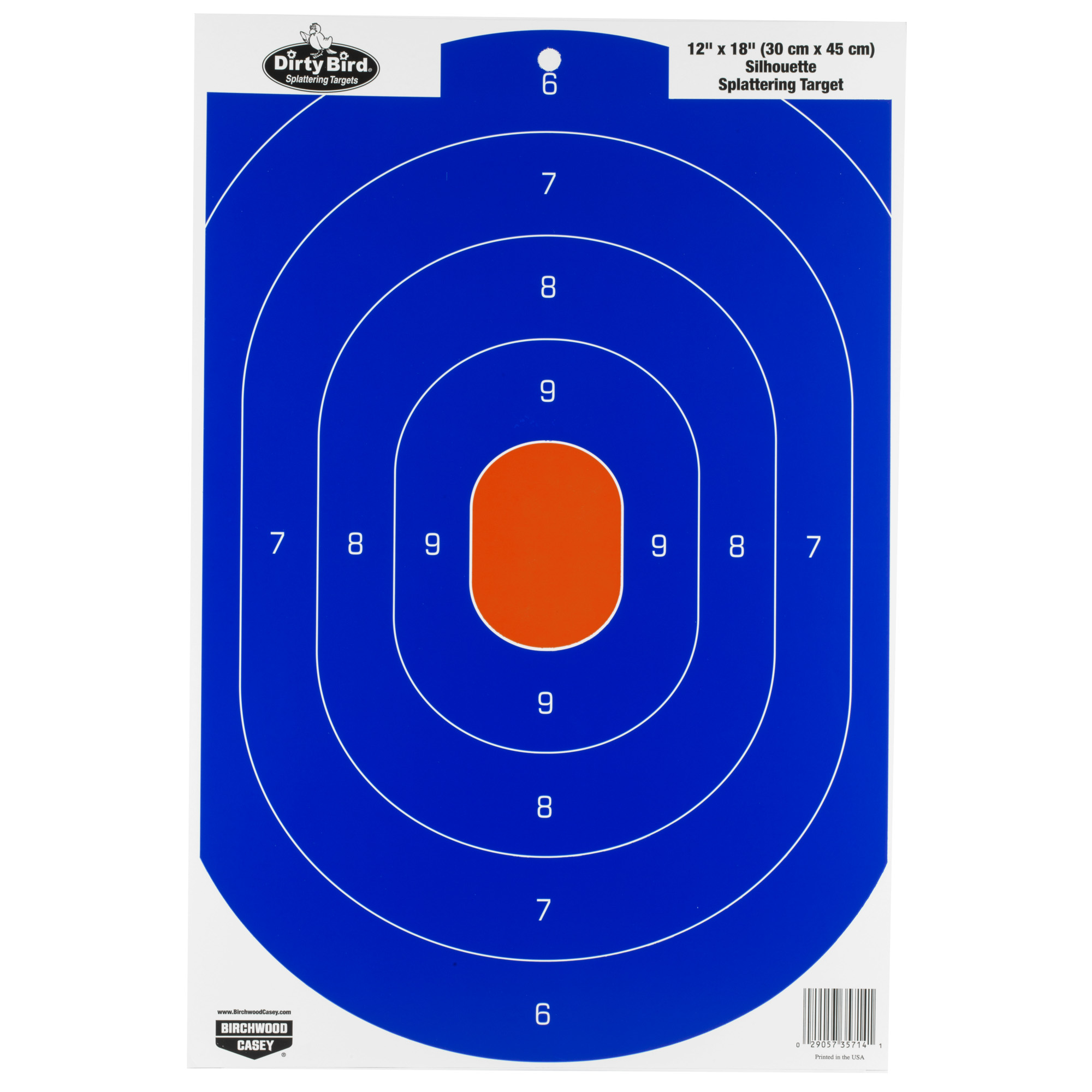 Birchwood Casey Dirty Bird Target 12″x18″ – 8 Targets