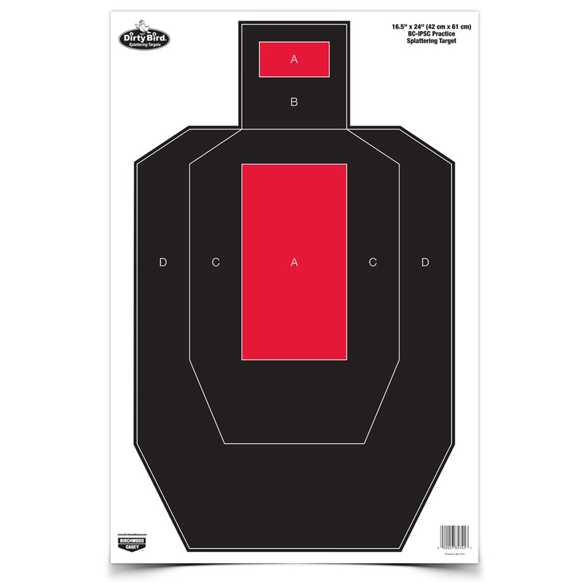 Birchwood Casey Dirty Bird Target 16.5″x24″ – 3 Targets