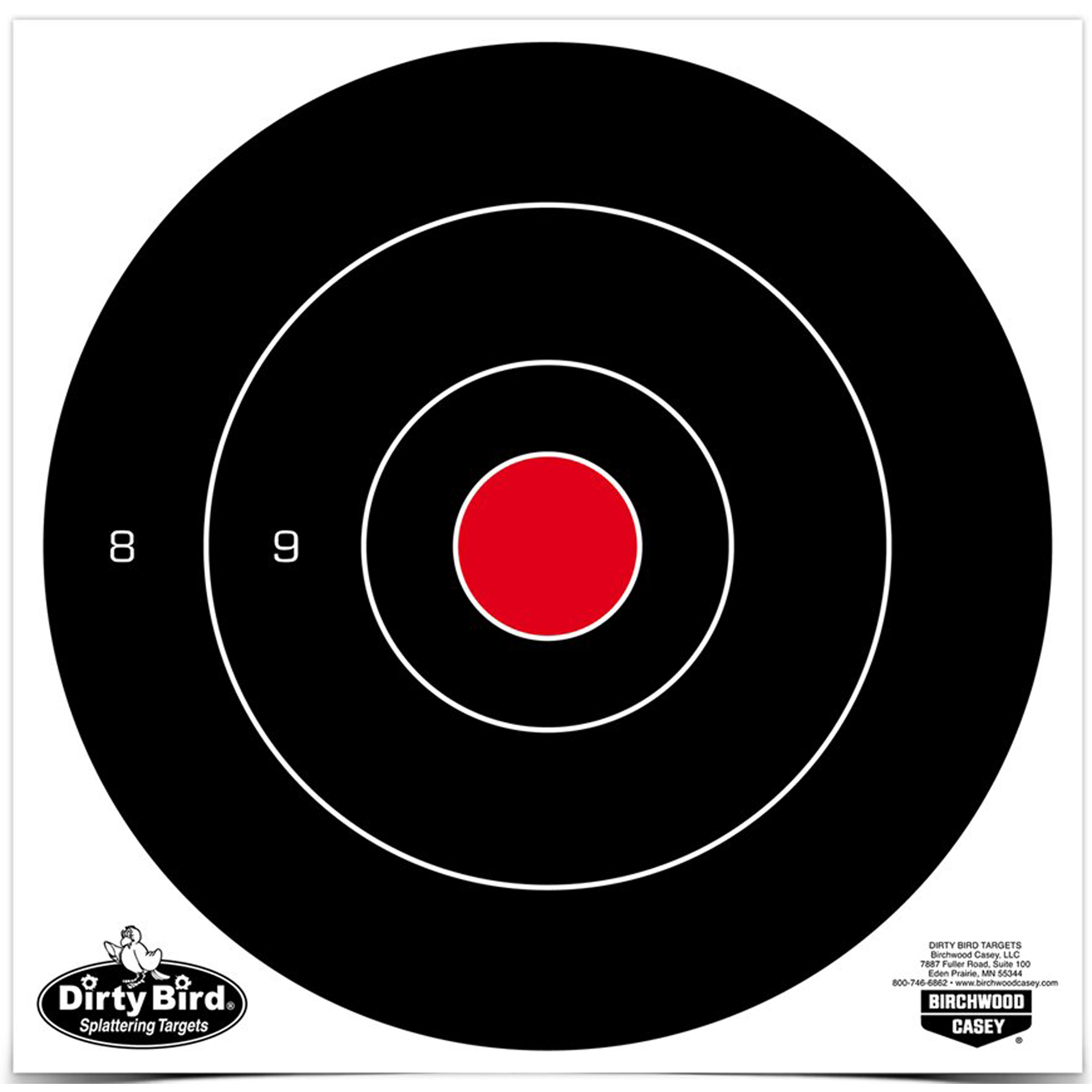 Birchwood Casey Dirty Bird PT8-25 Target 8″ – 25 Targets