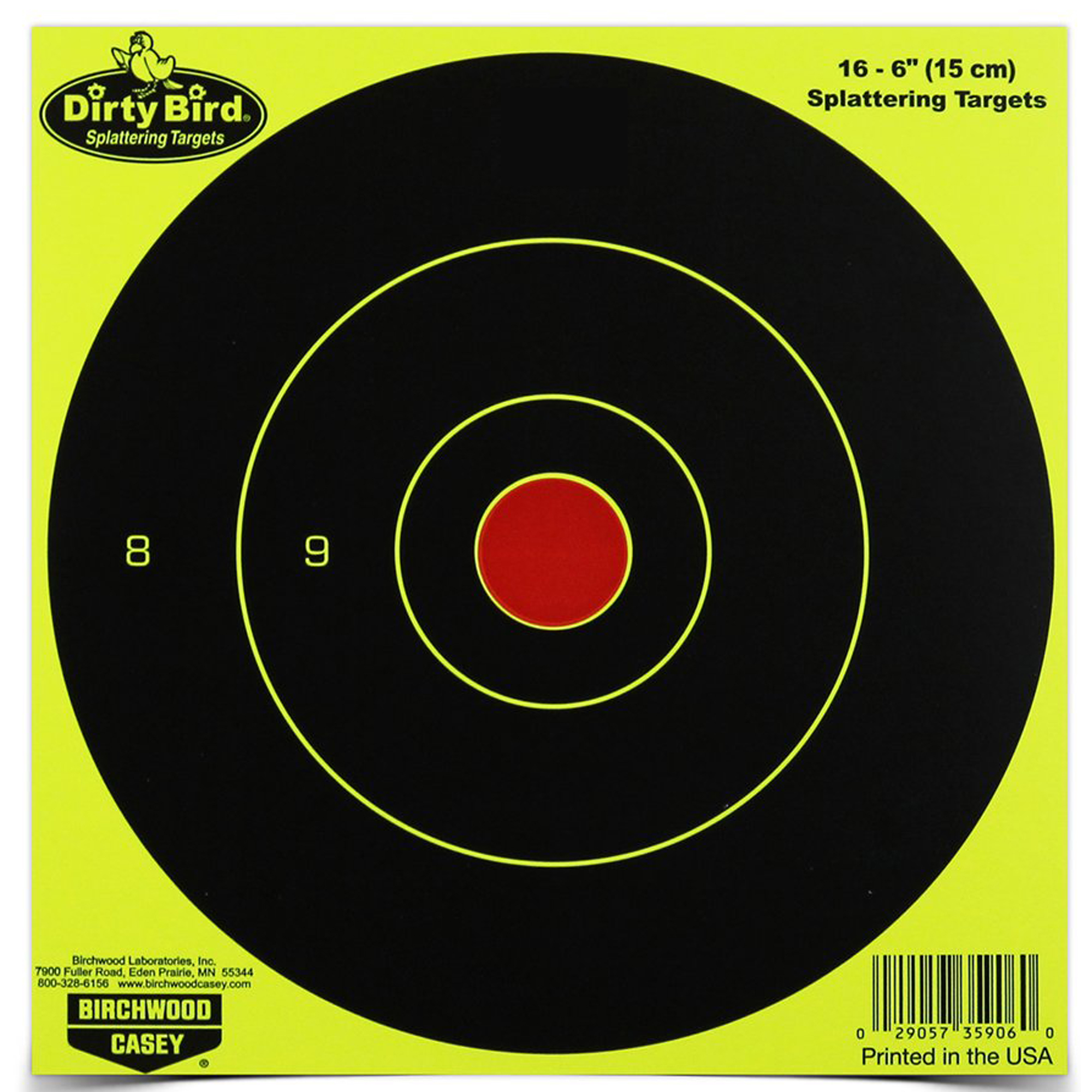 Birchwood Casey Dirty Bird 6″ – 16 Targets