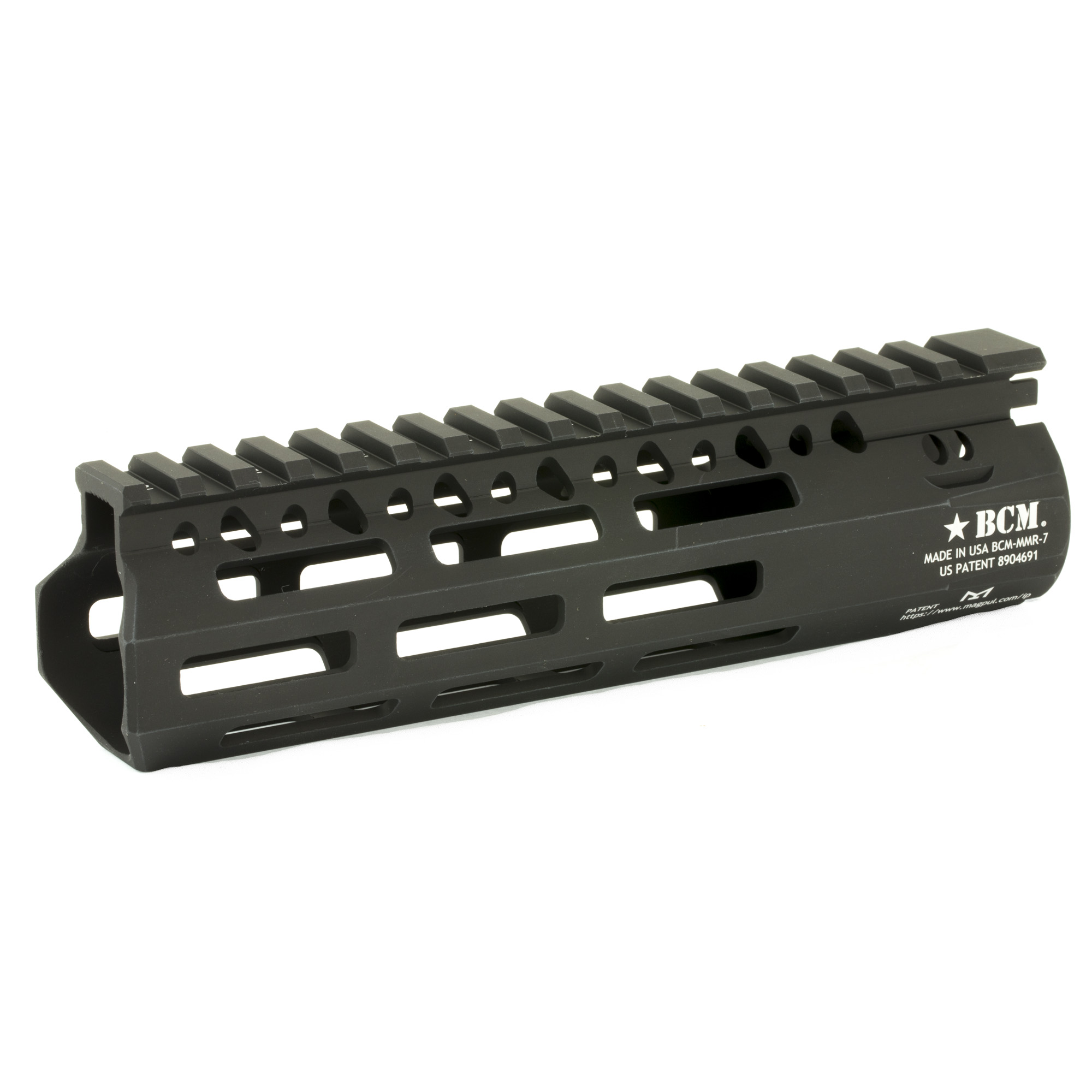 Bravo Company (BCM) AR-15 M-LOK Compatible Modular Rail (MCMR) 7″ – Black