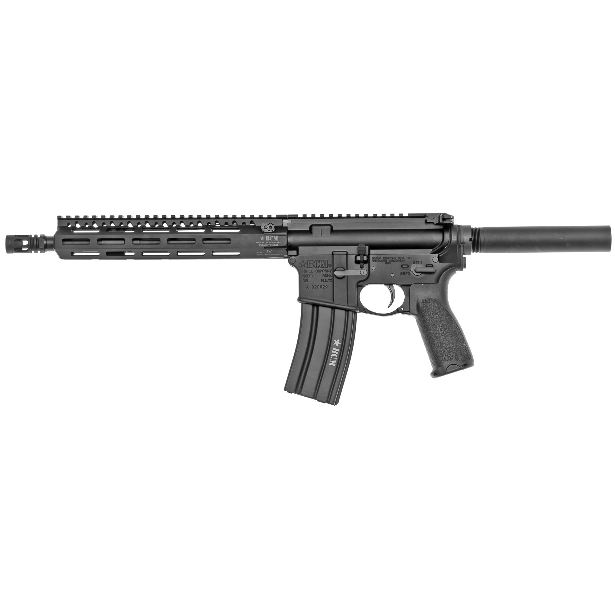 Bravo Company (BCM) RECCE 11 M-LOK Pistol 11.5″ 5.56 NATO 30rd – Black