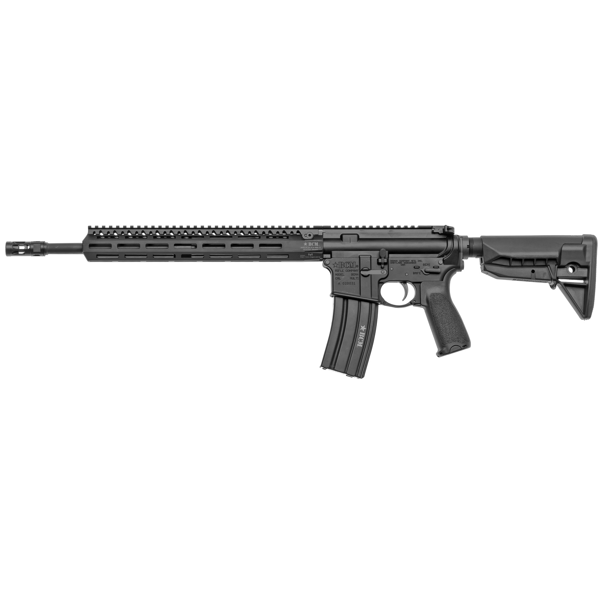 Bravo Company (BCM) Recce 16 MCMR Carbine 16″ 300 Blackout 30rd – Black