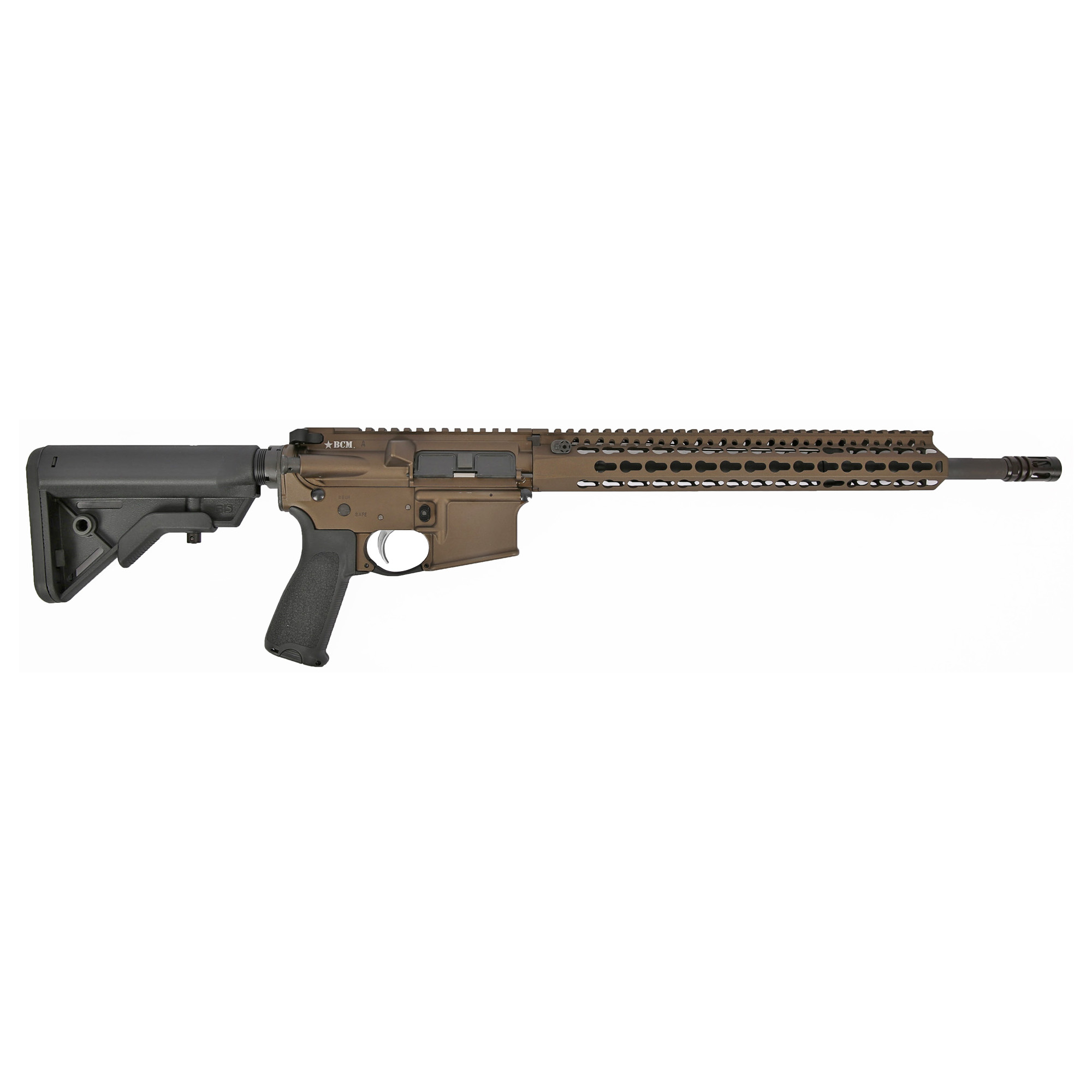 Bravo Company (BCM) Recce 16 KMR-A Carbine 16″ 5.56 NATO 30rd – Dark Bronze