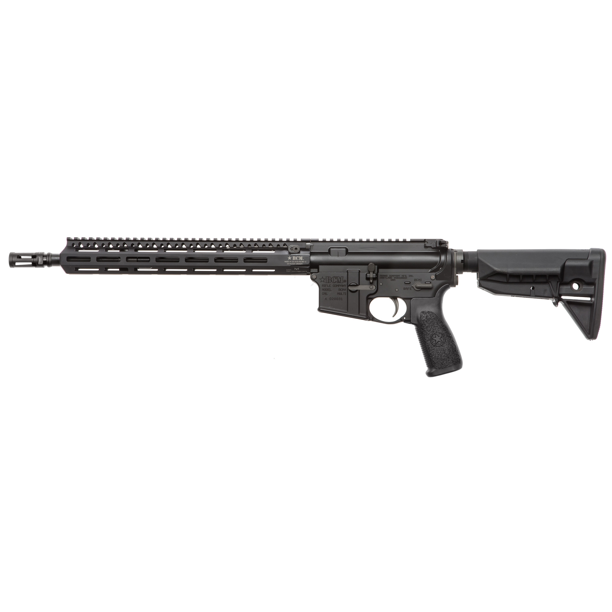 Bravo Company (BCM) RECCE-14 MCMR Carbine 14.5″ Pinned (16″ OAL) 5.56 NATO 30rd – Black