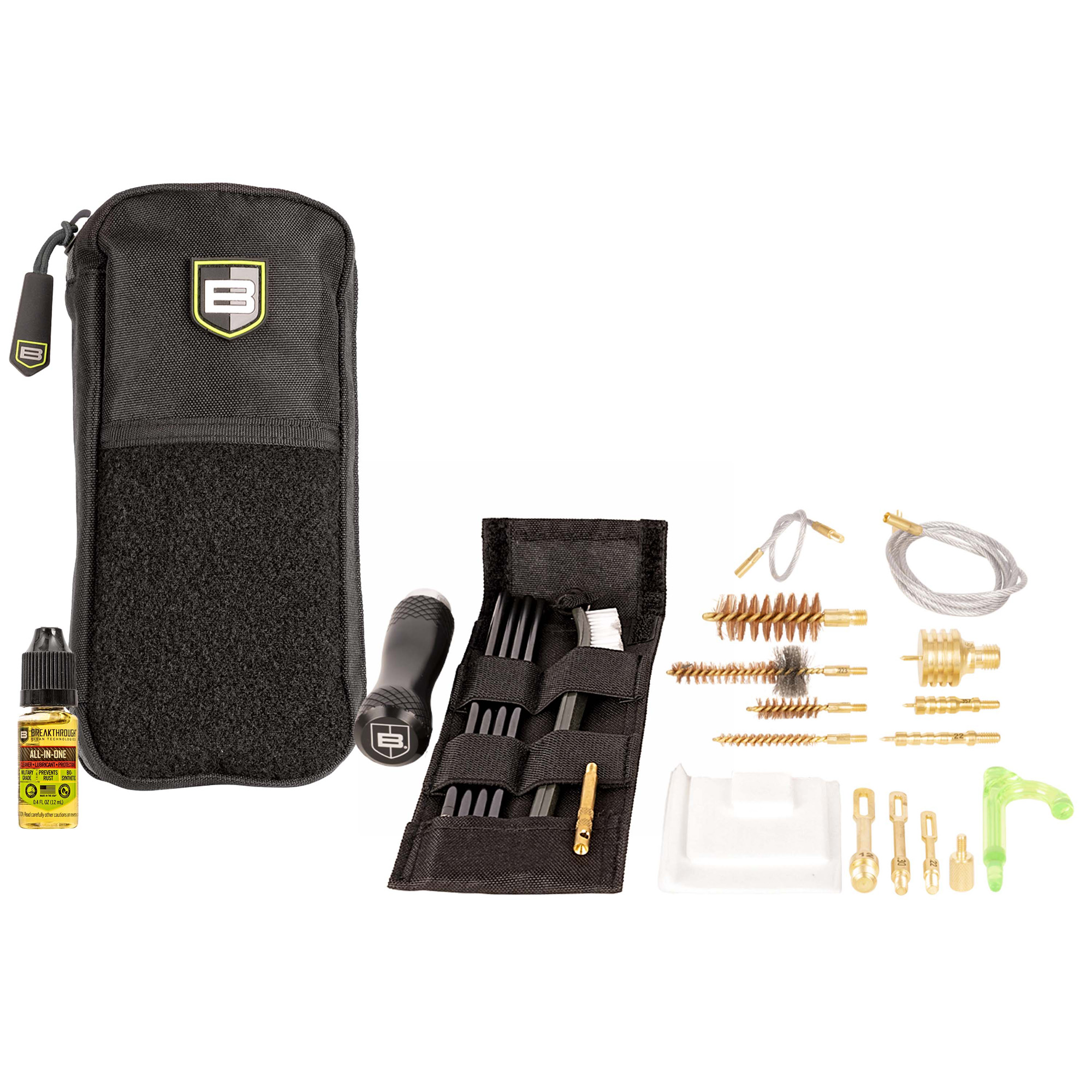 Breakthrough Clean 5.56/9MM/12 Gauge Badge Series Cleaning Kit