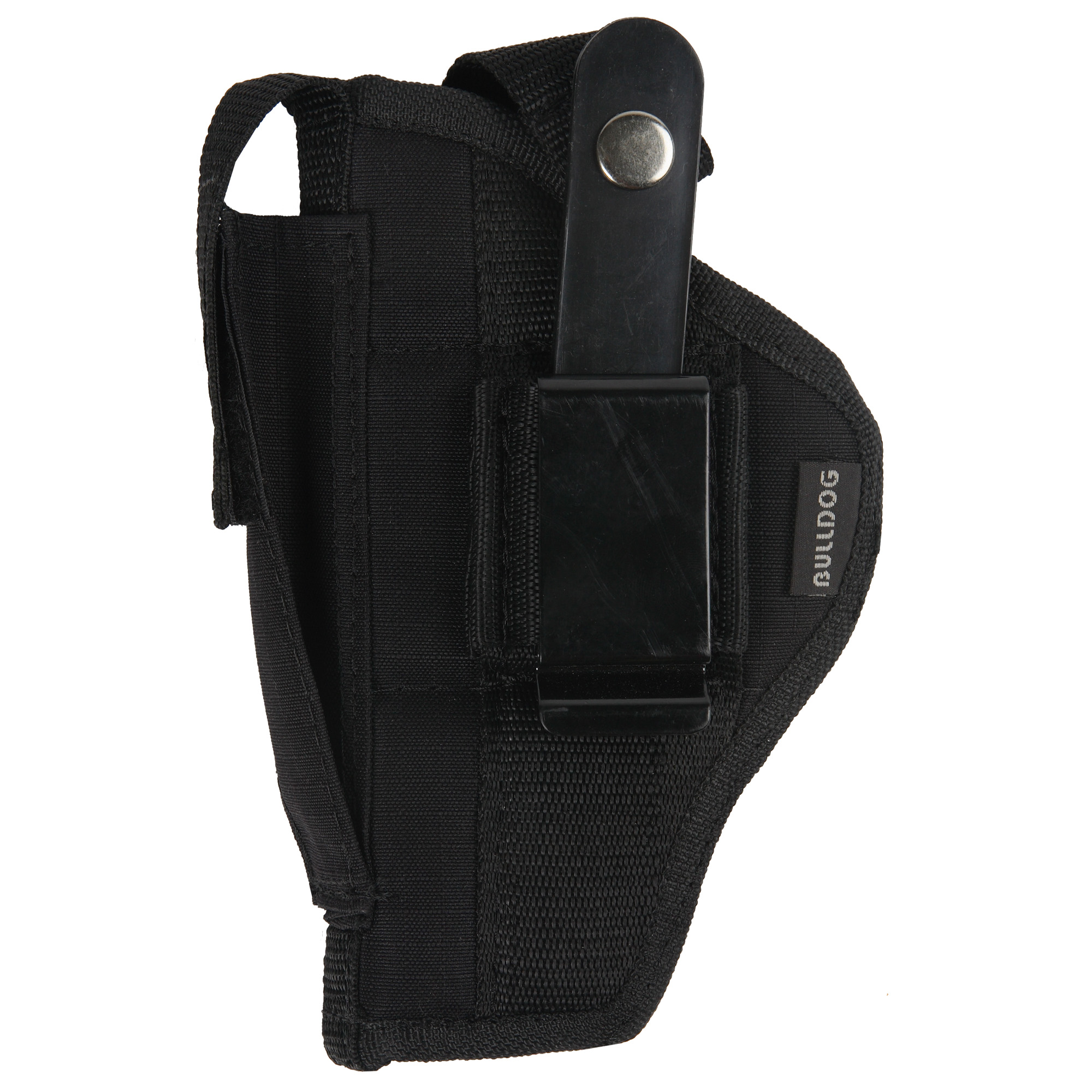 Bulldog Cases Medium/Large Frame Automatic Extreme 5″ Ambidextrous Nylon Belt Holster – Black