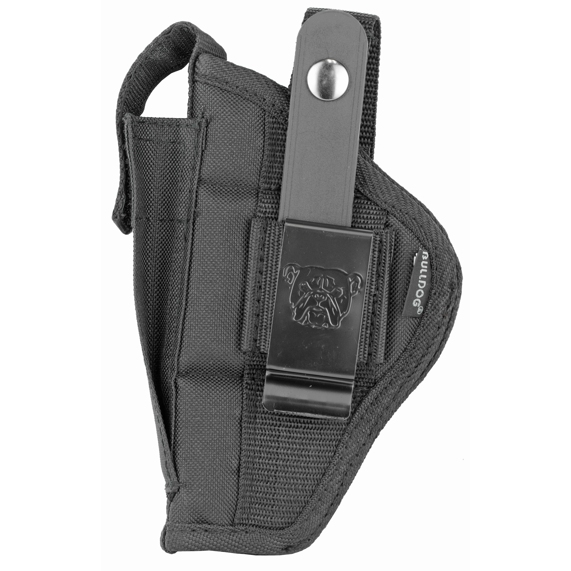 Bulldog Cases Medium/Large Frame Automatic Extreme Ambidextrous Nylon Belt Holster – Black