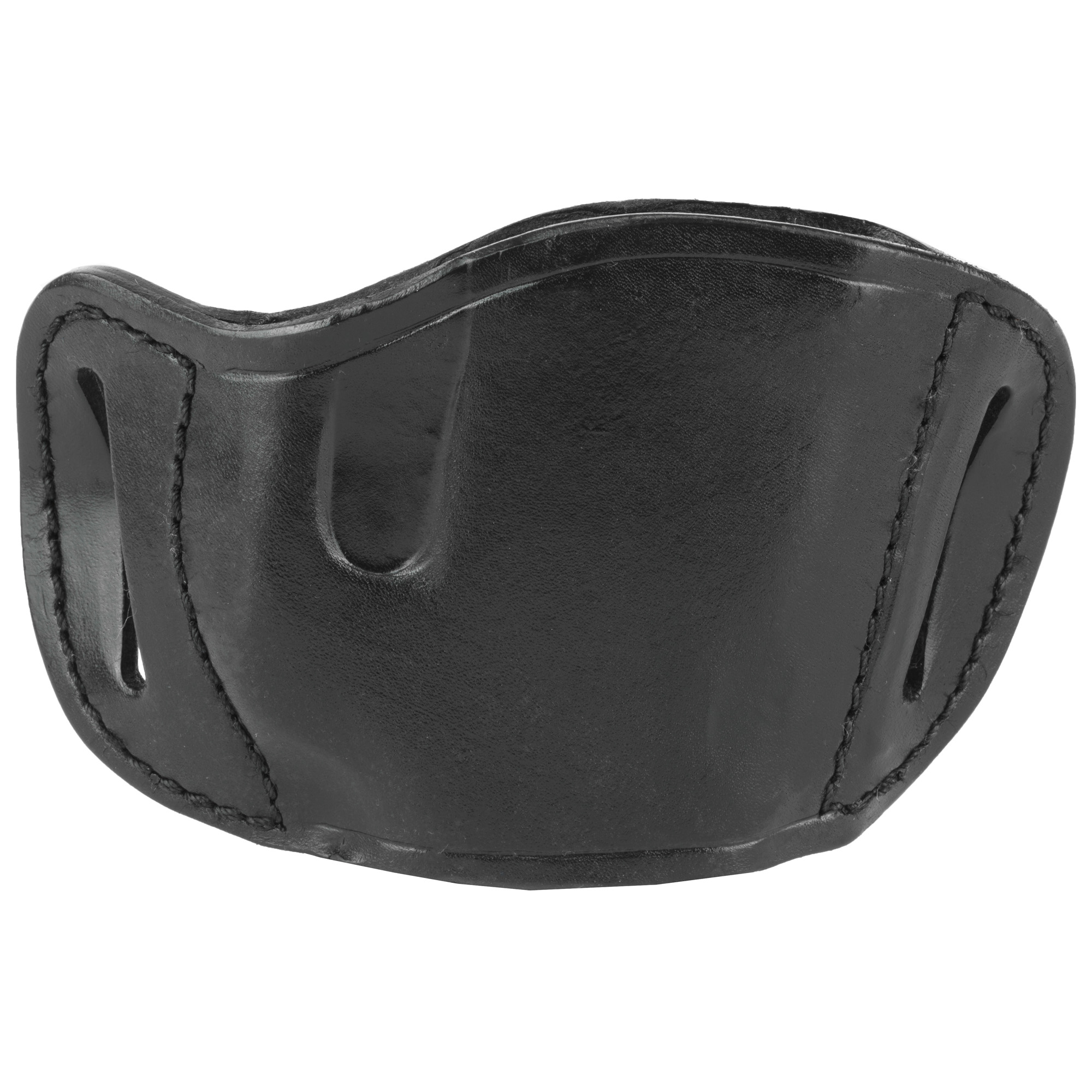 Bulldog Cases Large Auto Right Hand Leather Hip Holster – Black