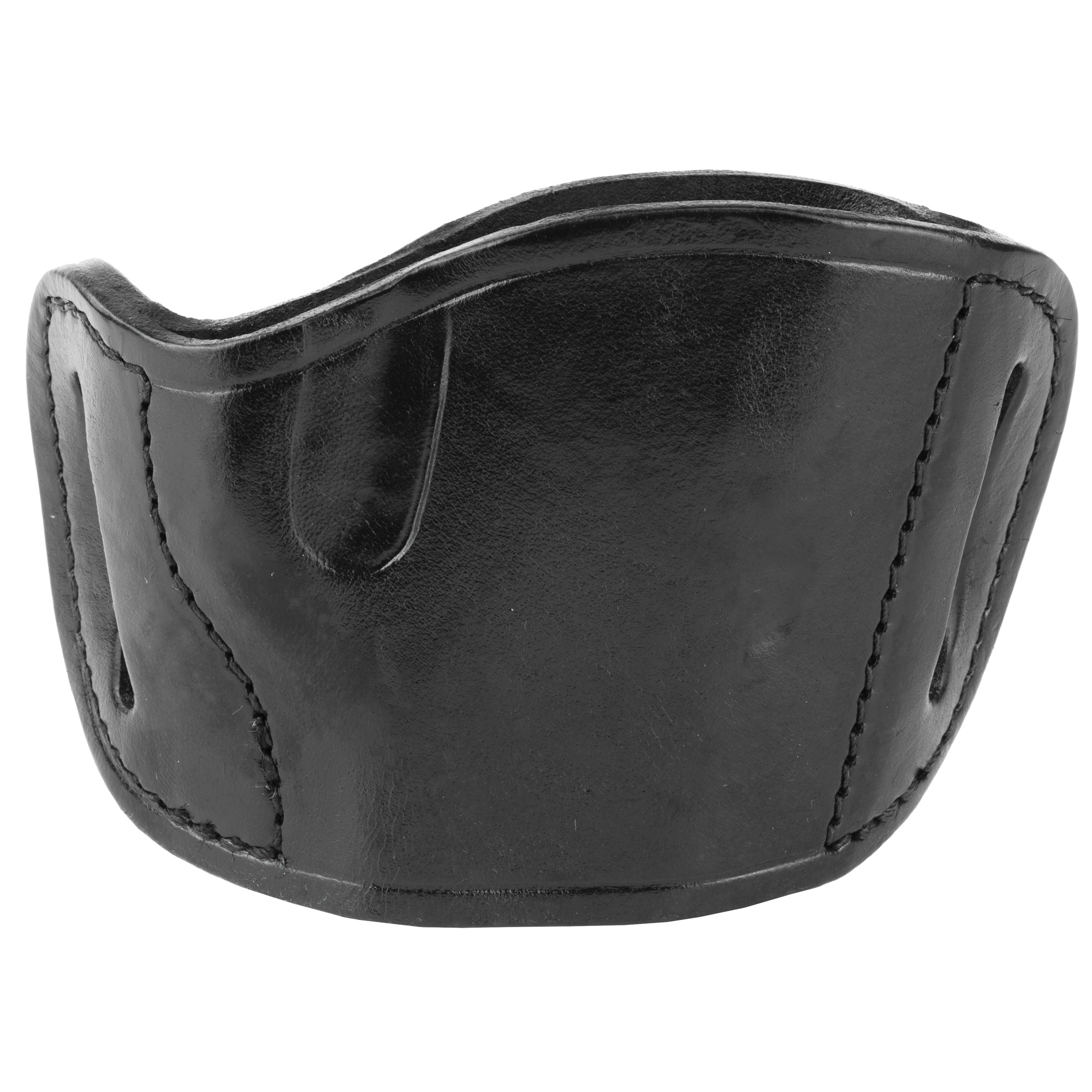 Bulldog Cases Medium Frame Automatic Right Hand Leather Hip Holster – Black