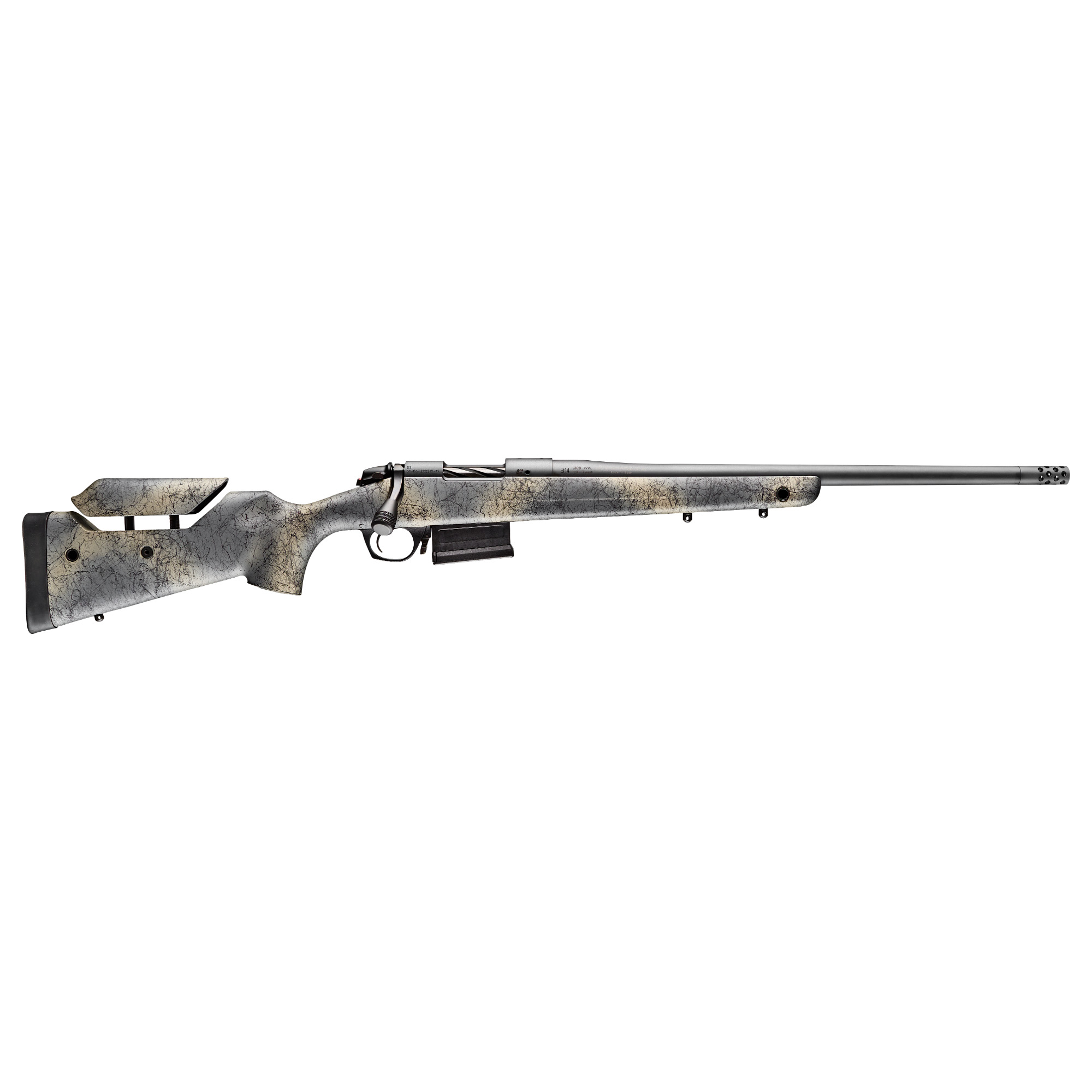 Bergara B-14 Wilderness Series Terrain Rifle 26″ 300 Winchester Magnum 5rd – Gray