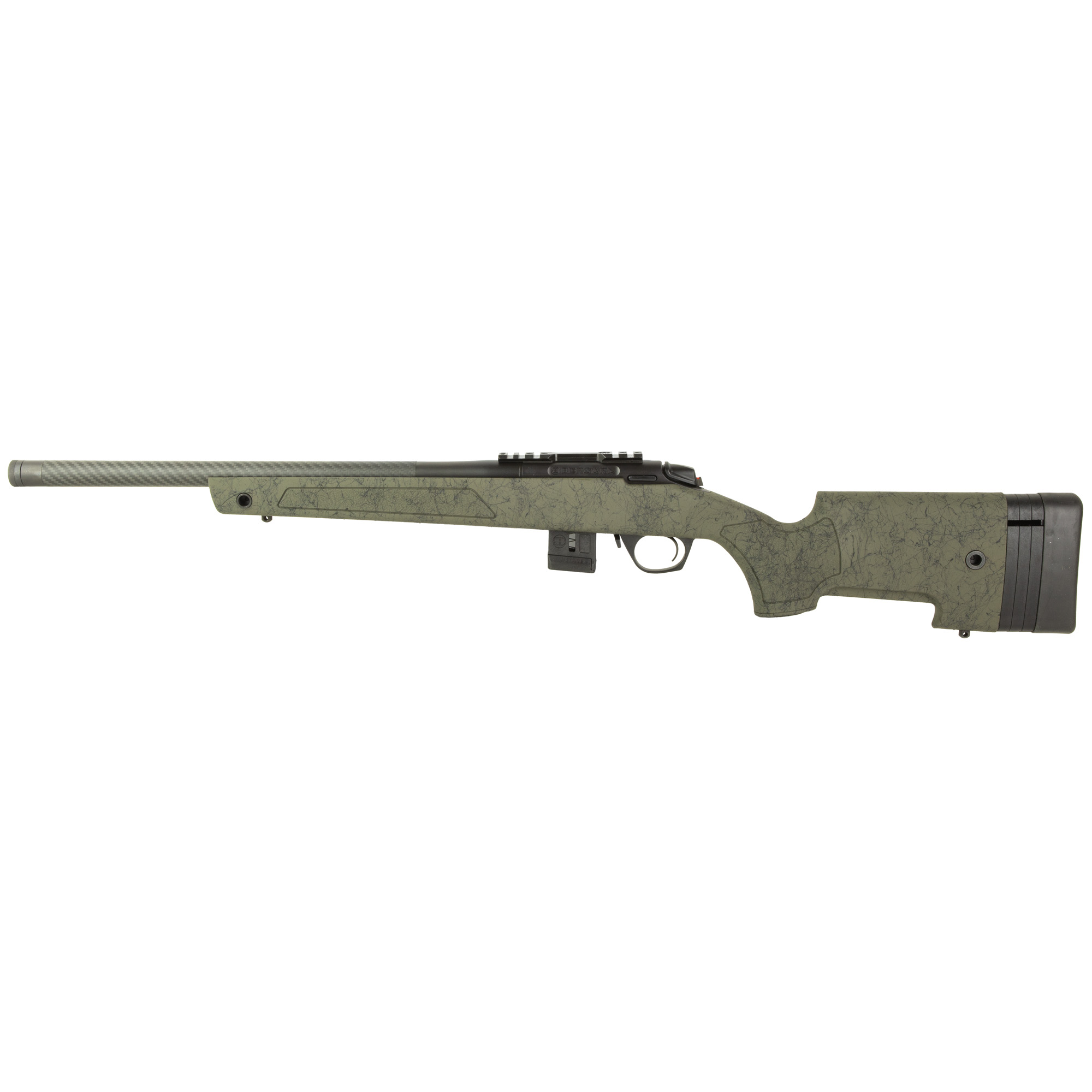 Bergara BMR-X Competition Rifle 18″ 22 LR 10rd – Black, Green