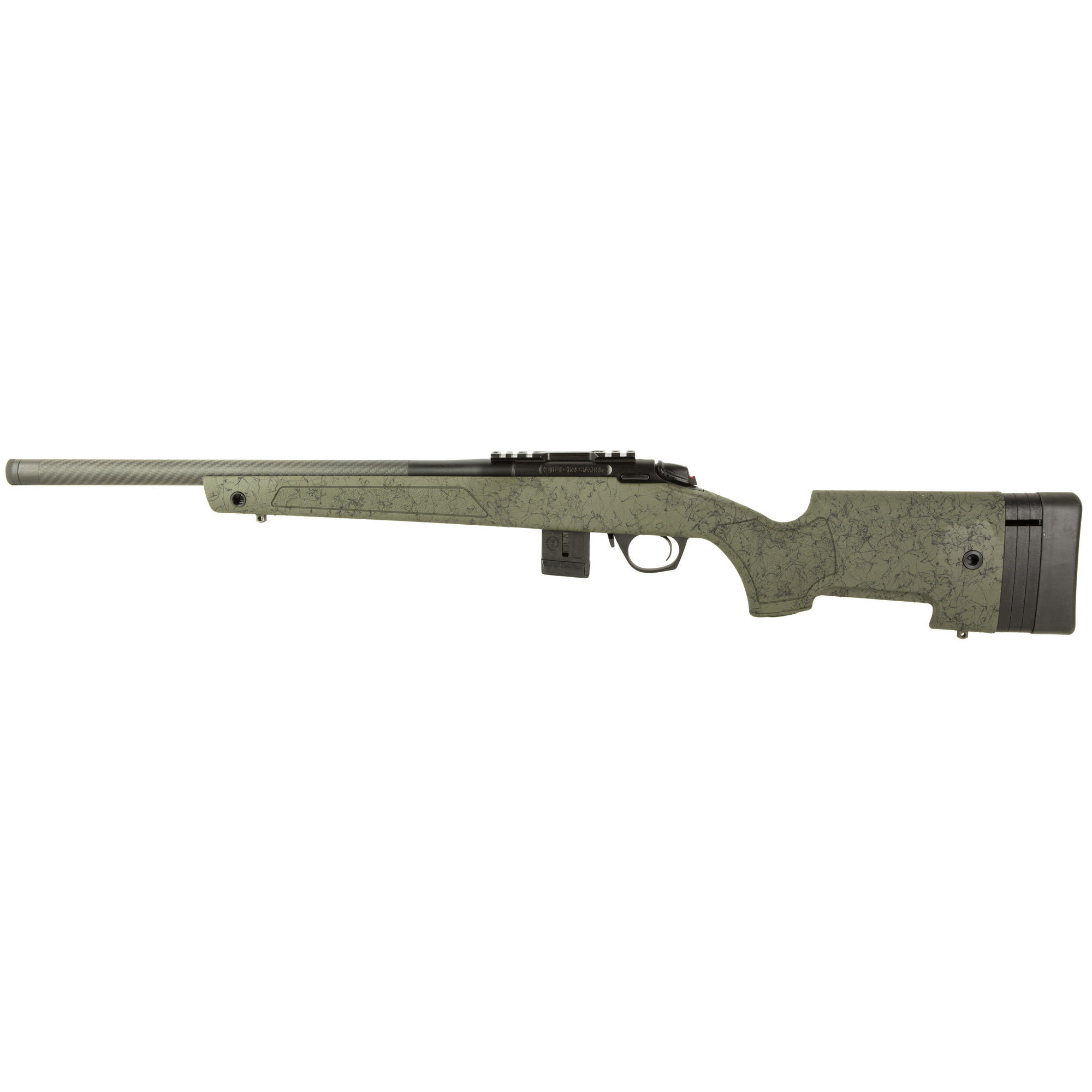 Bergara BMR-X Competition Rifle 20″ 17 HMR 10rd – Black, Green