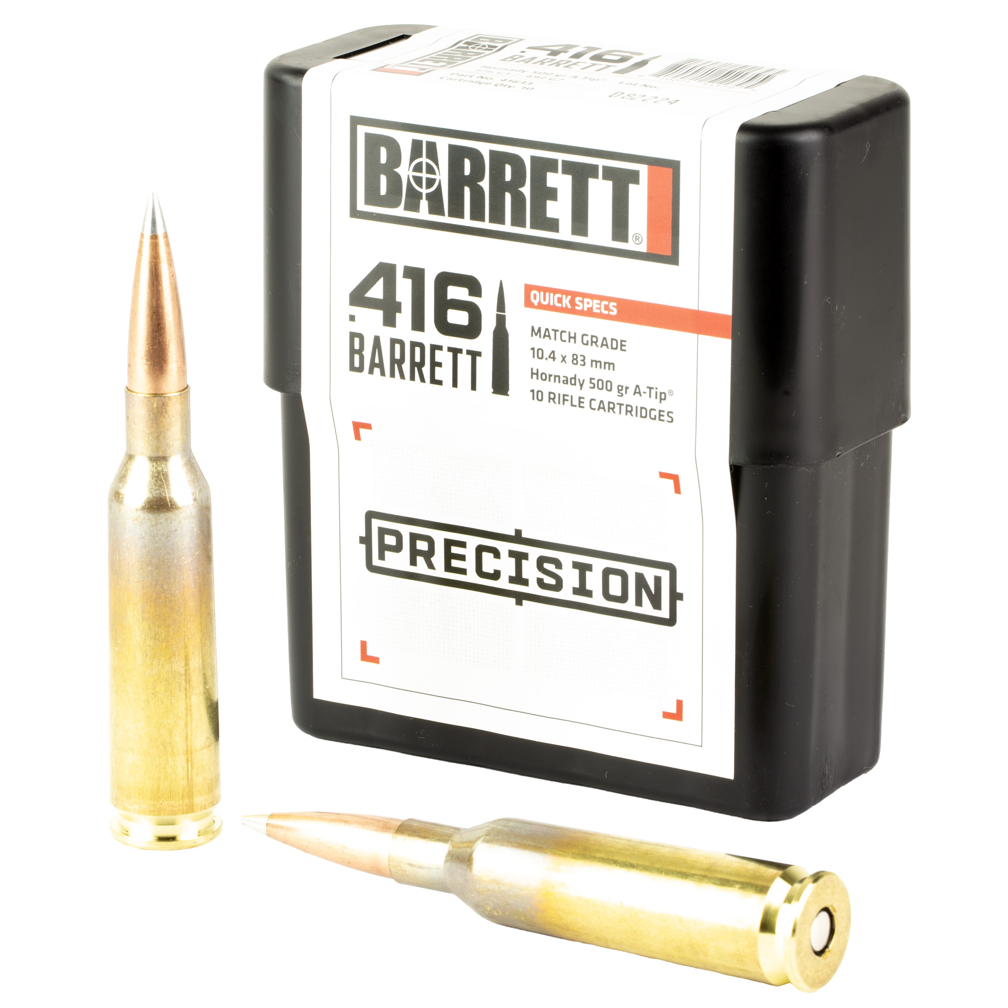 Barrett Ammo 416 Barrett 500gr A-Tip – 10rd