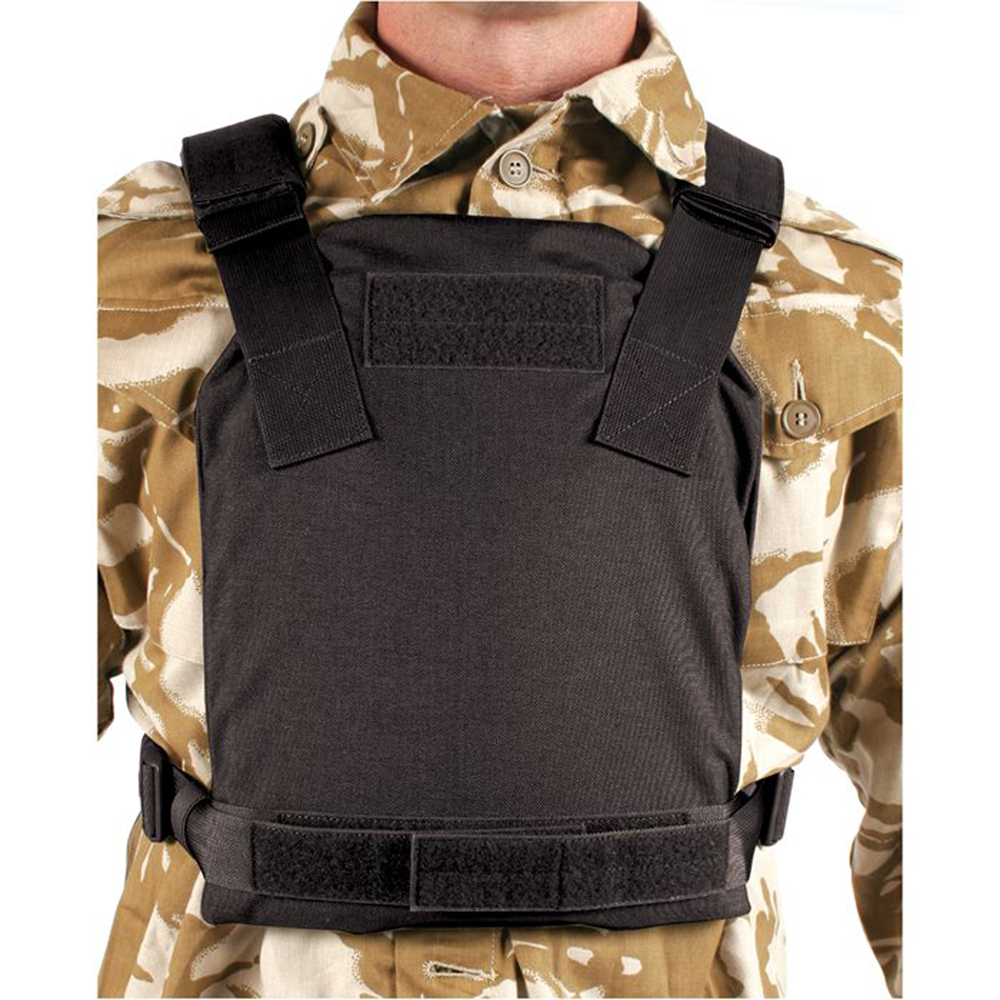 BLACKHAWK Lo Vis 500 Denier Nylon Body Armor Carrier – Black