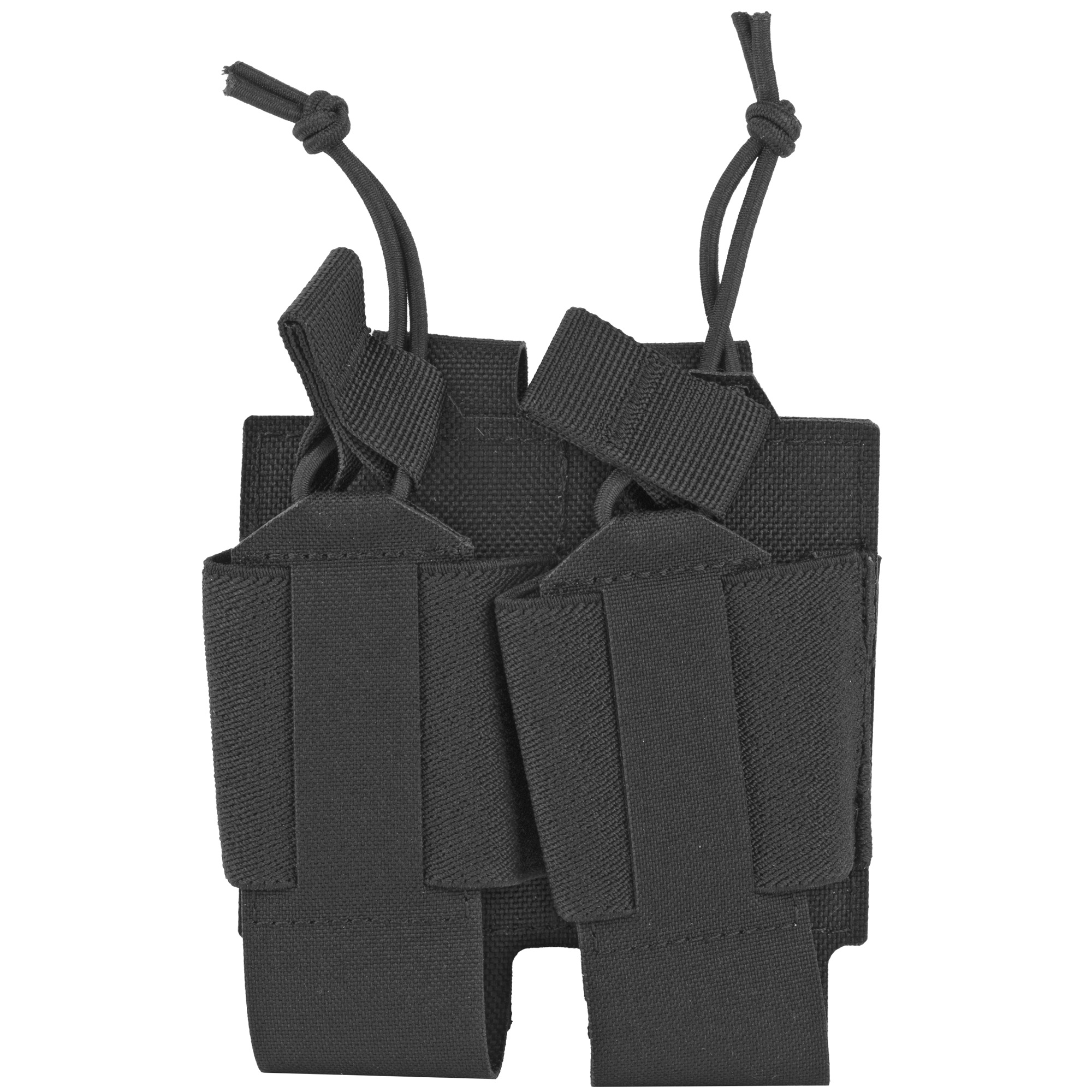 BLACKHAWK Double Pistol Magazine Foundation Nylon Magazine Pouch – Black