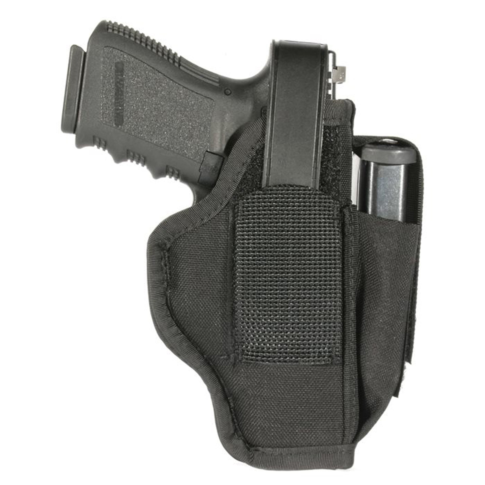 BLACKHAWK Large Auto Magazine Multi-Use 4.5″-5″ Ambidextrous Nylon Holster – Black