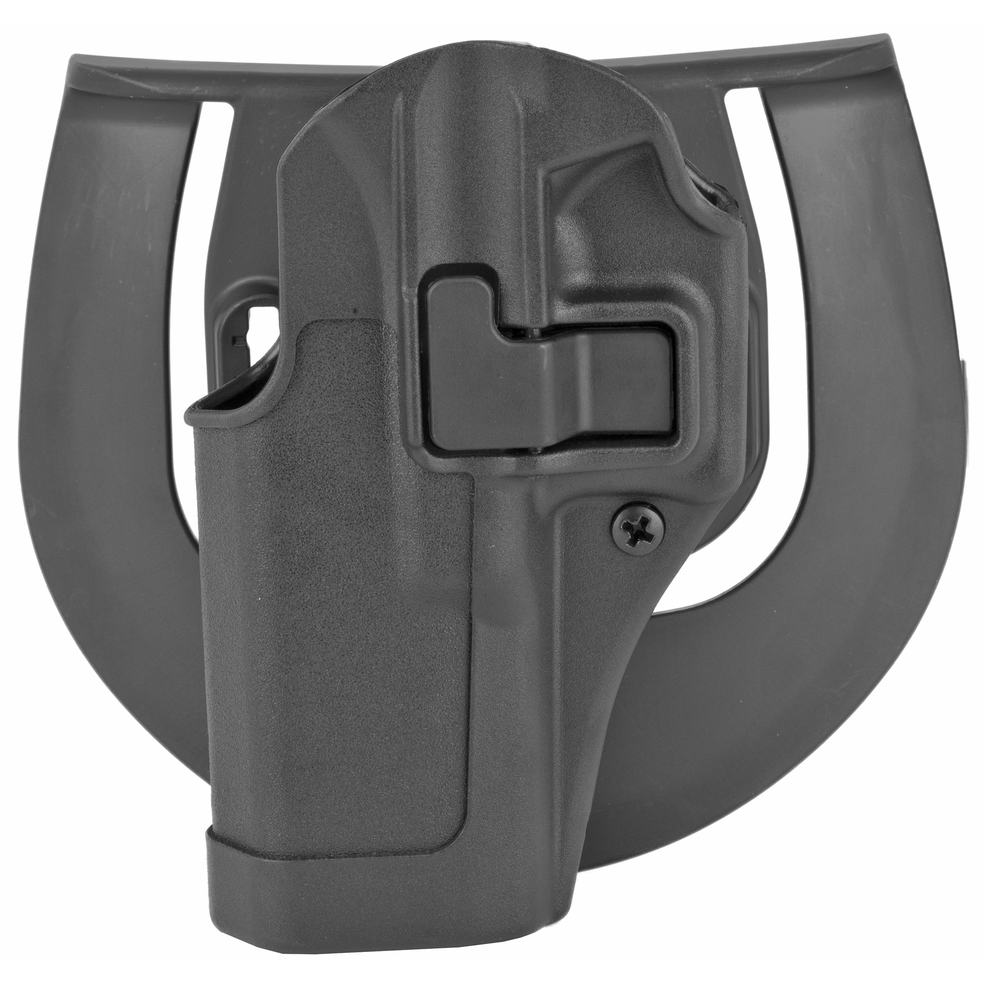 BLACKHAWK Glock 17/22/31 CQC SERPA Left Hand Polymer Belt Holster – Black