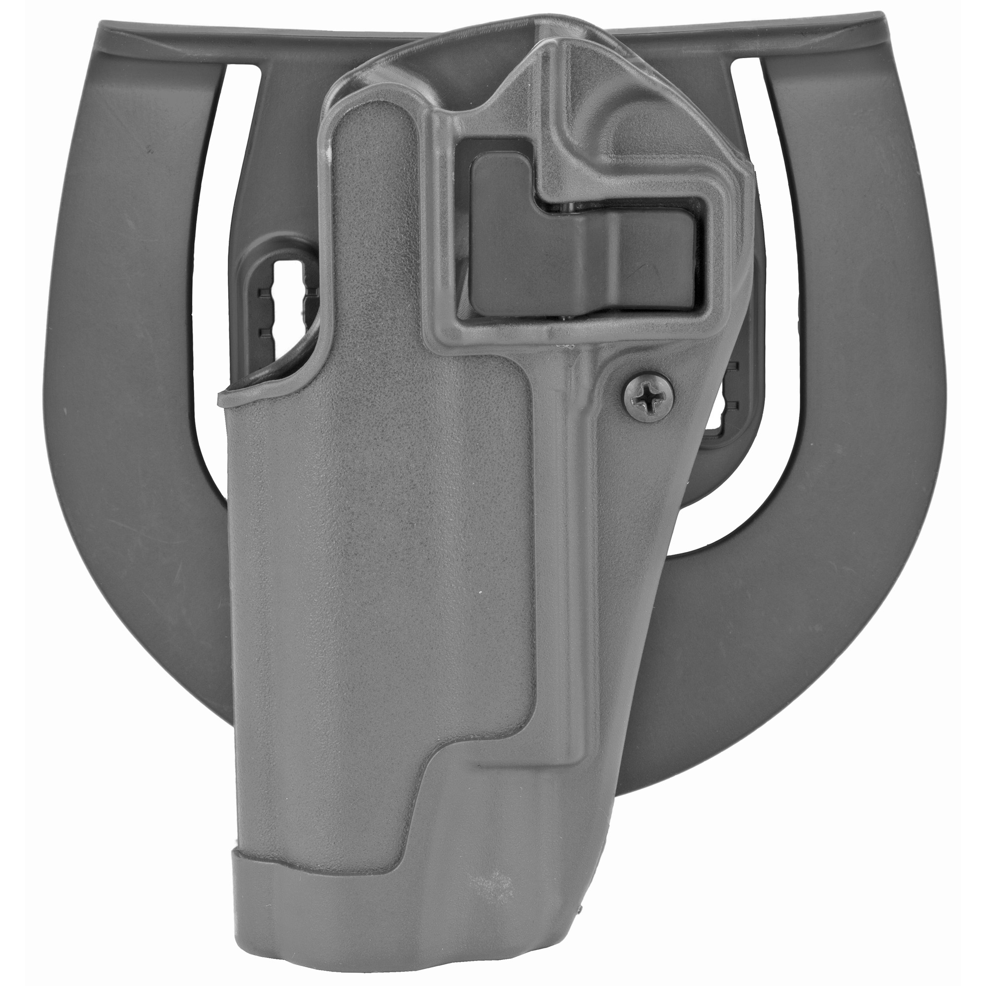 BLACKHAWK Colt Government SERPA Sportster Left Hand Carbon Fiber Paddle Holster – Gray